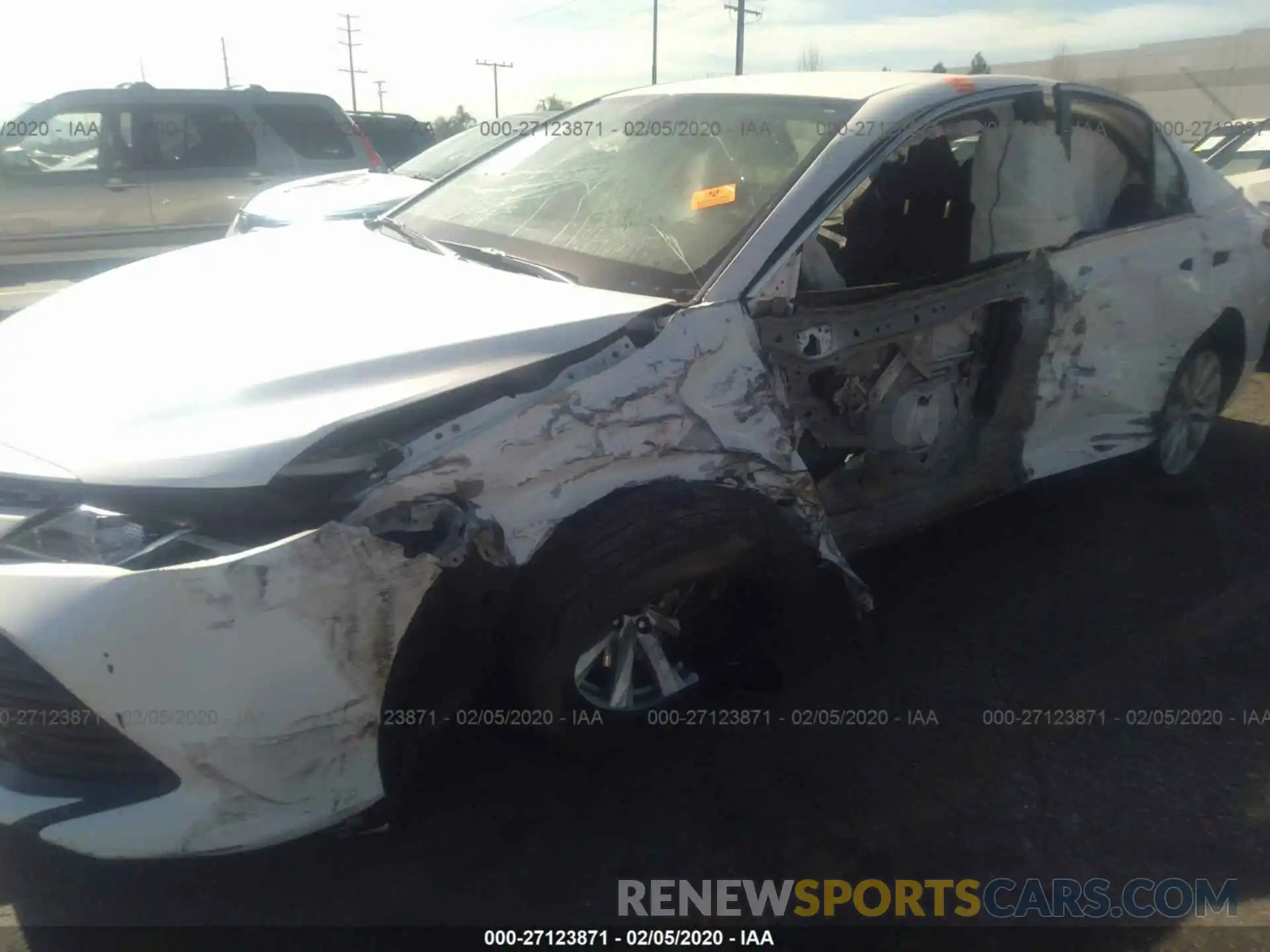 6 Photograph of a damaged car 4T1B11HK0KU707396 TOYOTA CAMRY 2019