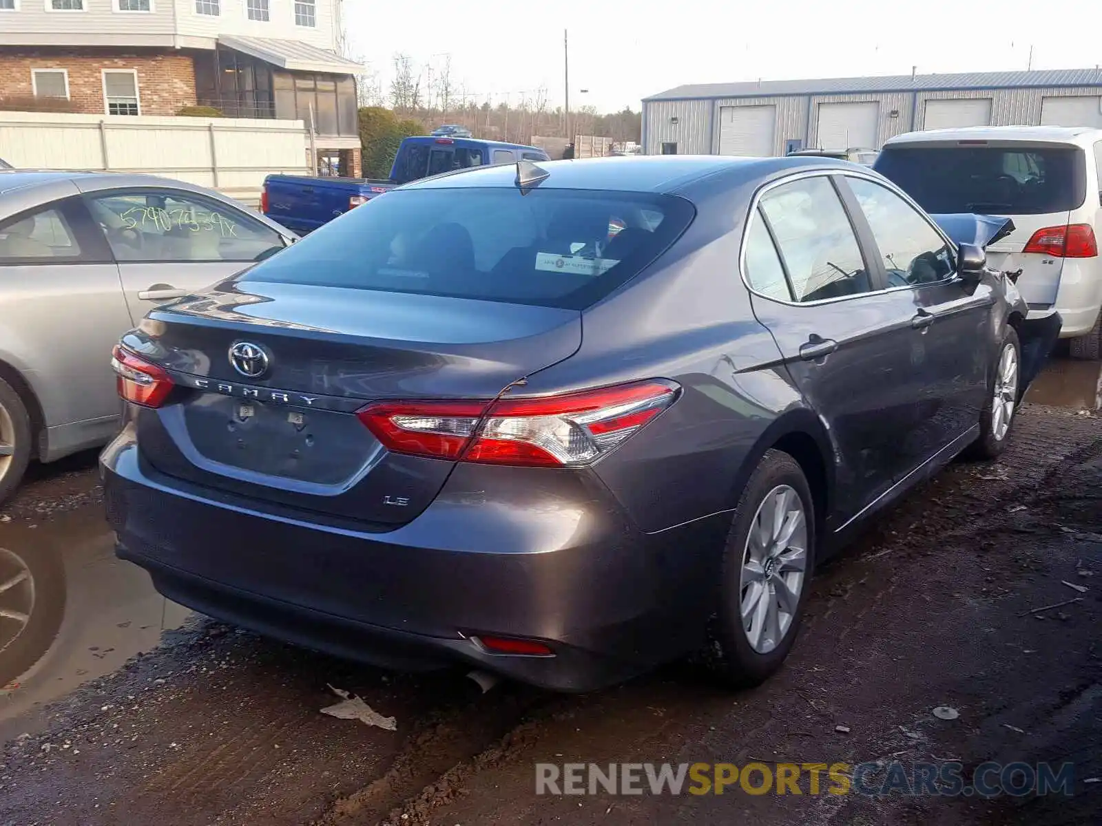 4 Photograph of a damaged car 4T1B11HK0KU708869 TOYOTA CAMRY 2019