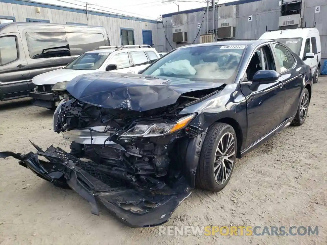 2 Photograph of a damaged car 4T1B11HK0KU708922 TOYOTA CAMRY 2019