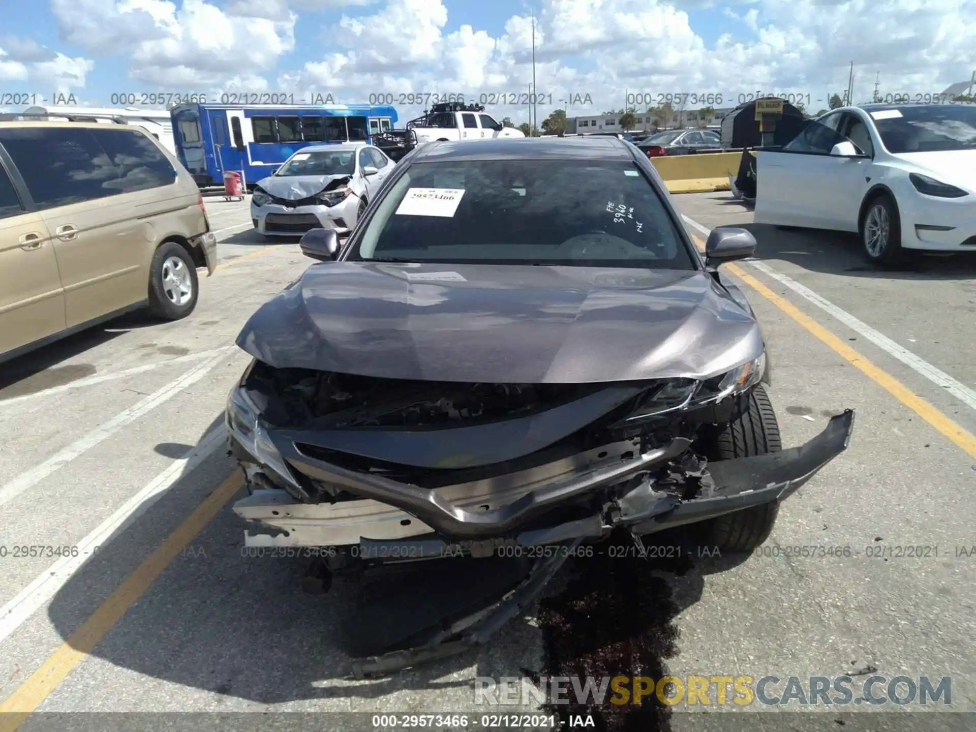 6 Photograph of a damaged car 4T1B11HK0KU713960 TOYOTA CAMRY 2019