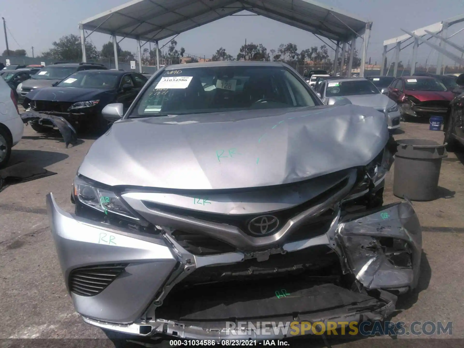 6 Photograph of a damaged car 4T1B11HK0KU714185 TOYOTA CAMRY 2019