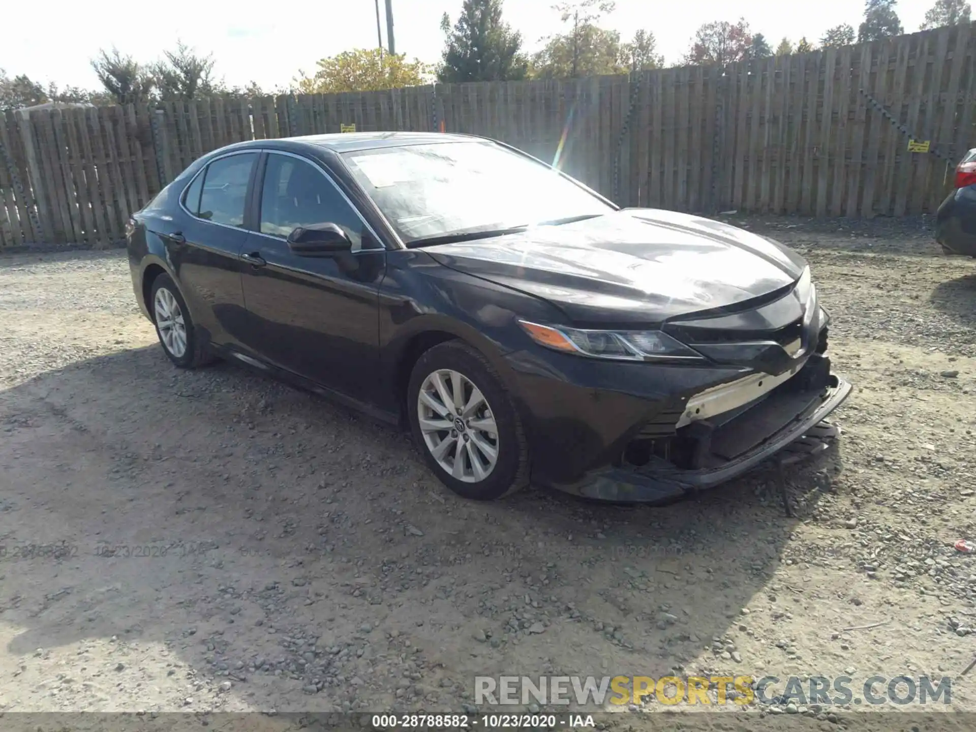 1 Photograph of a damaged car 4T1B11HK0KU714624 TOYOTA CAMRY 2019