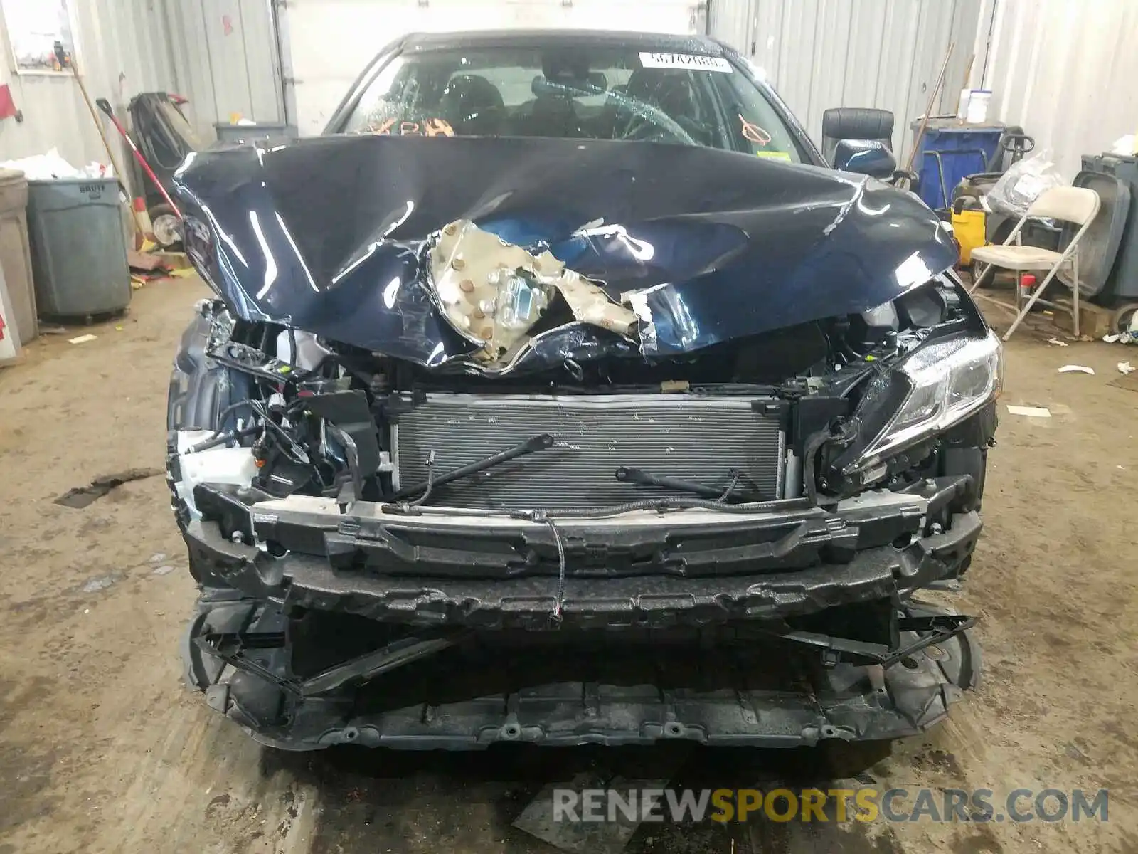 9 Photograph of a damaged car 4T1B11HK0KU715157 TOYOTA CAMRY 2019