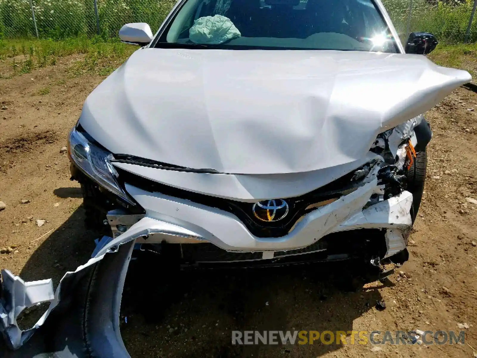 7 Photograph of a damaged car 4T1B11HK0KU715689 TOYOTA CAMRY 2019