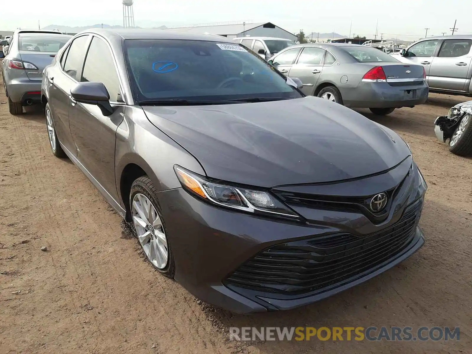 1 Photograph of a damaged car 4T1B11HK0KU715742 TOYOTA CAMRY 2019