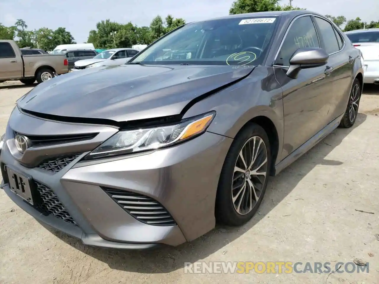 2 Photograph of a damaged car 4T1B11HK0KU715840 TOYOTA CAMRY 2019