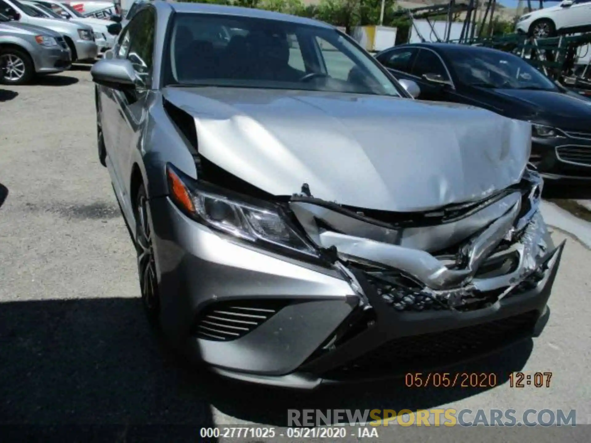 2 Photograph of a damaged car 4T1B11HK0KU716759 TOYOTA CAMRY 2019