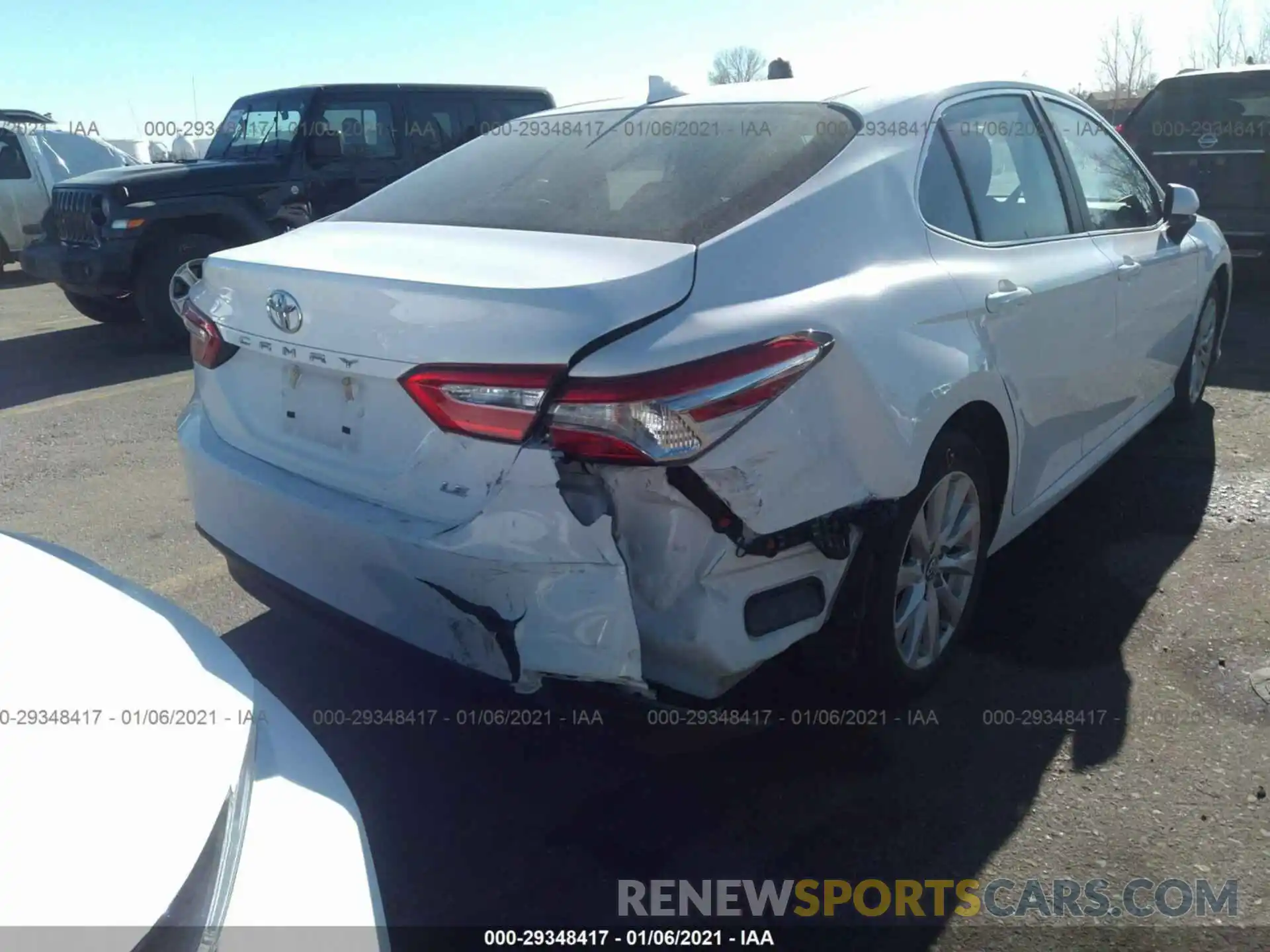 6 Photograph of a damaged car 4T1B11HK0KU718625 TOYOTA CAMRY 2019