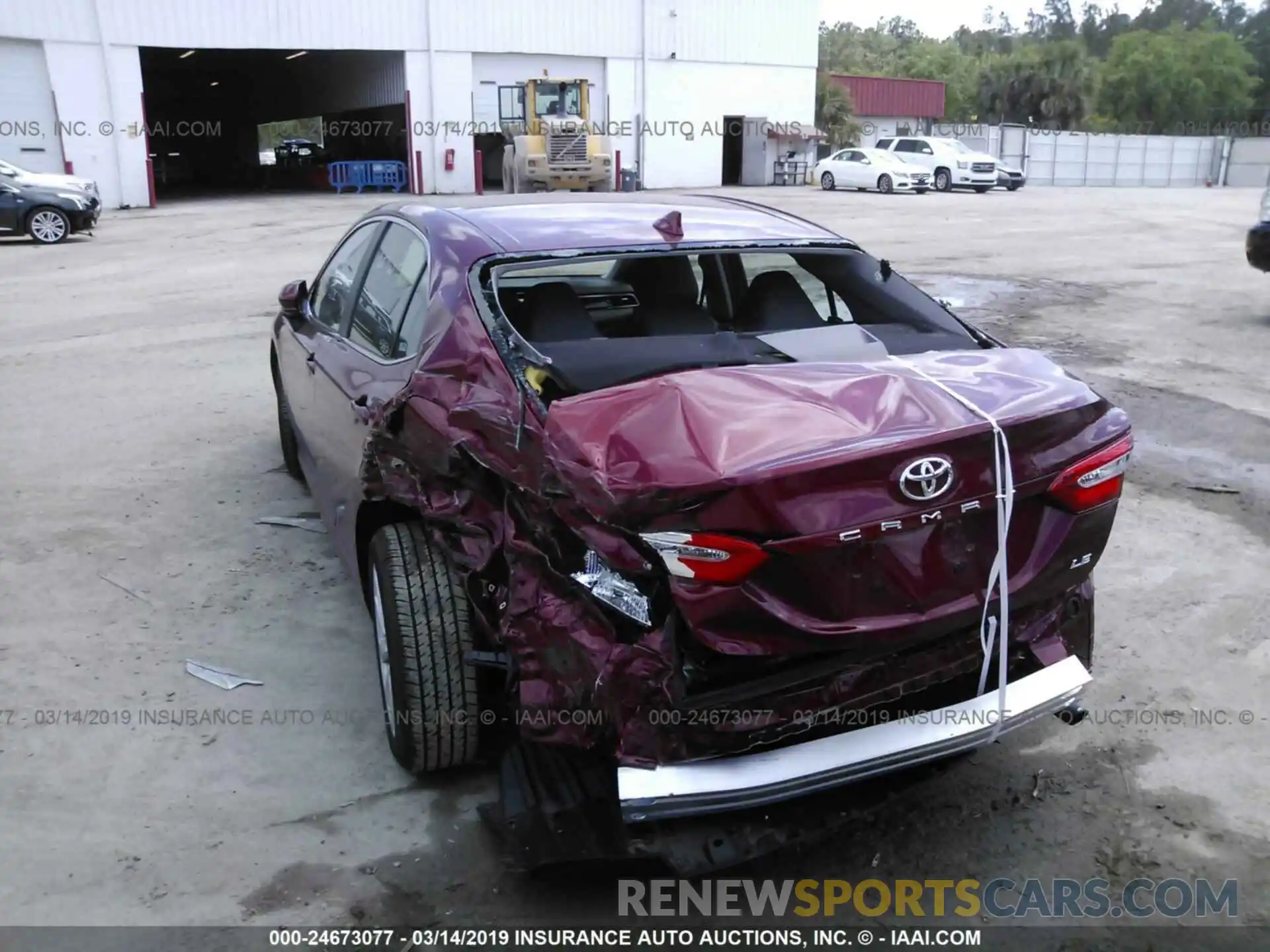 6 Photograph of a damaged car 4T1B11HK0KU720018 TOYOTA CAMRY 2019