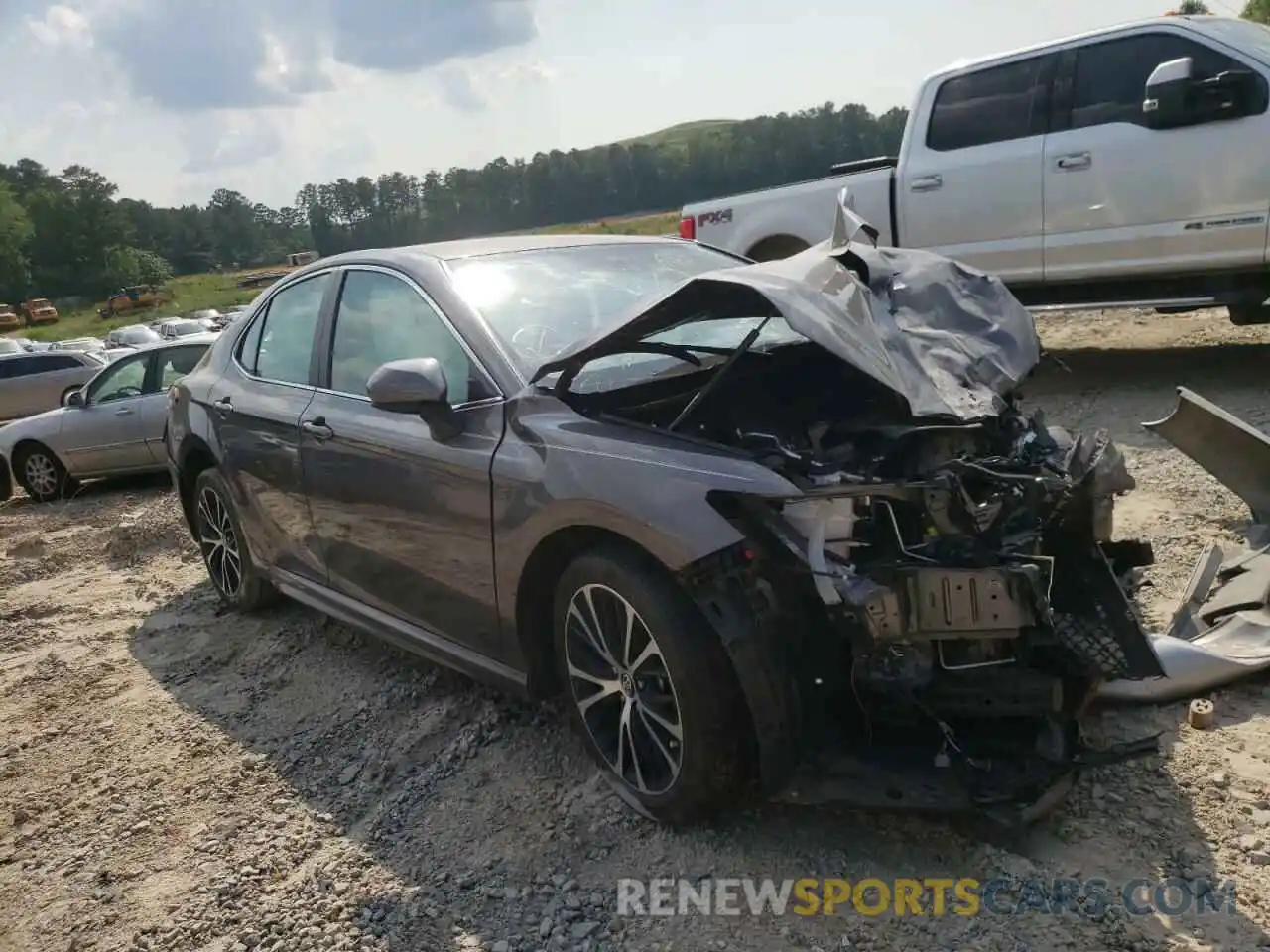 1 Photograph of a damaged car 4T1B11HK0KU720312 TOYOTA CAMRY 2019