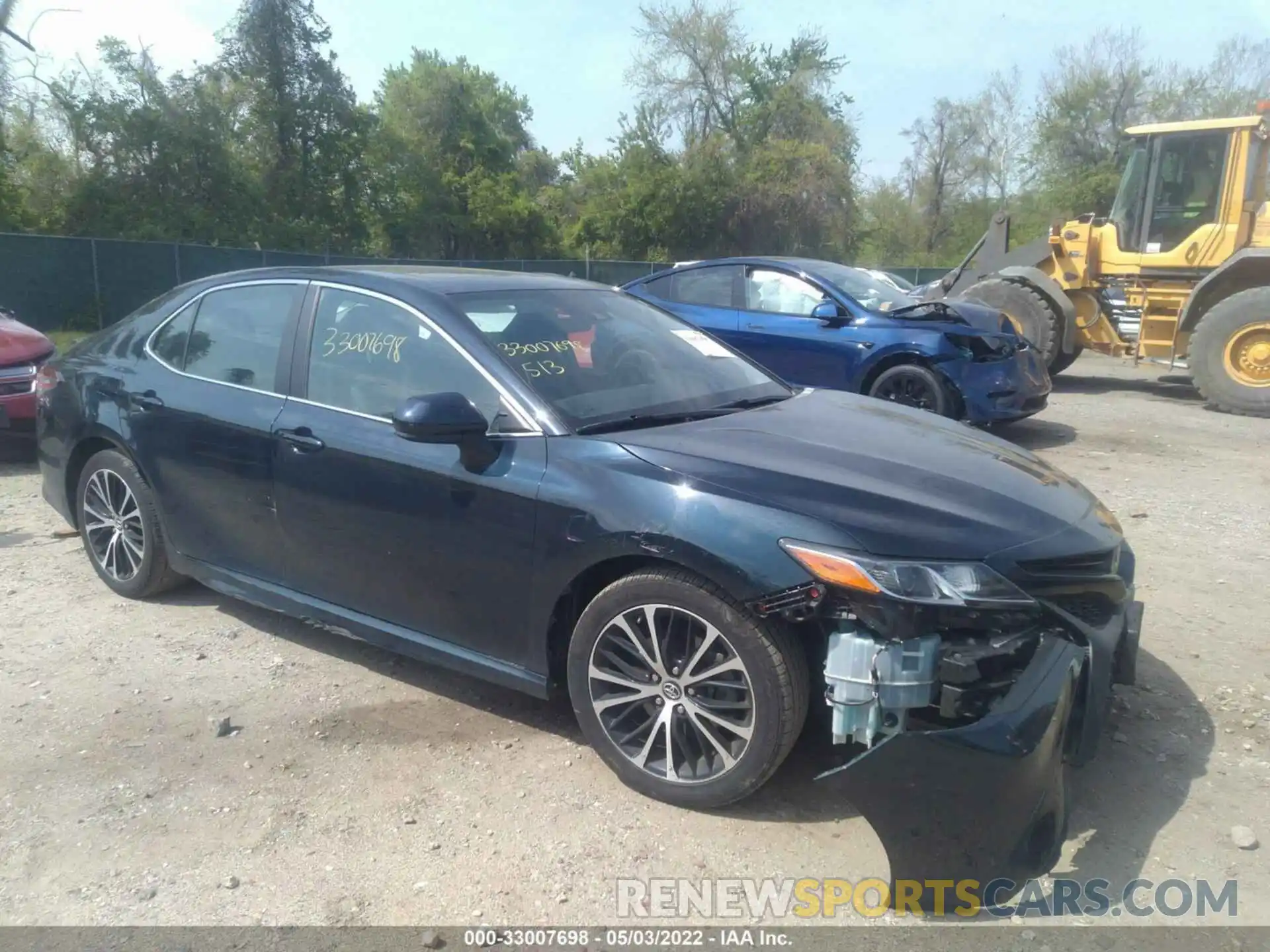 1 Photograph of a damaged car 4T1B11HK0KU721301 TOYOTA CAMRY 2019