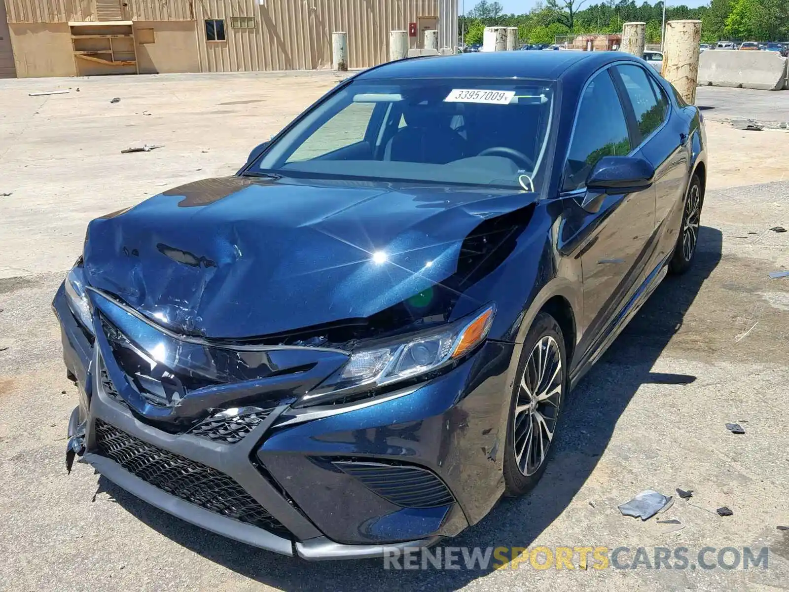 2 Photograph of a damaged car 4T1B11HK0KU721802 TOYOTA CAMRY 2019