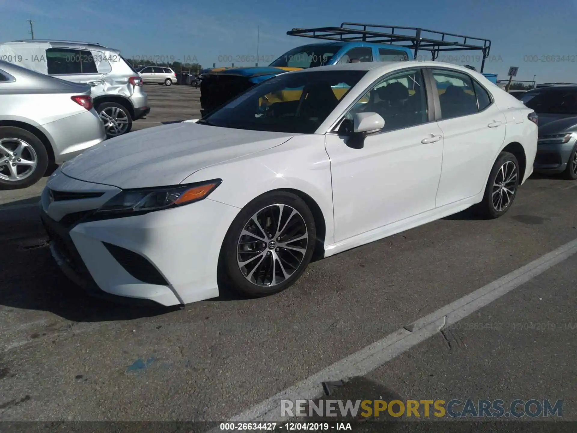 2 Photograph of a damaged car 4T1B11HK0KU726837 TOYOTA CAMRY 2019