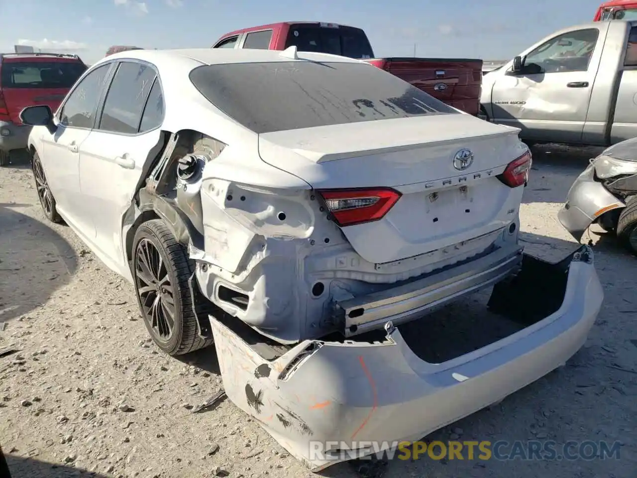 3 Photograph of a damaged car 4T1B11HK0KU727342 TOYOTA CAMRY 2019