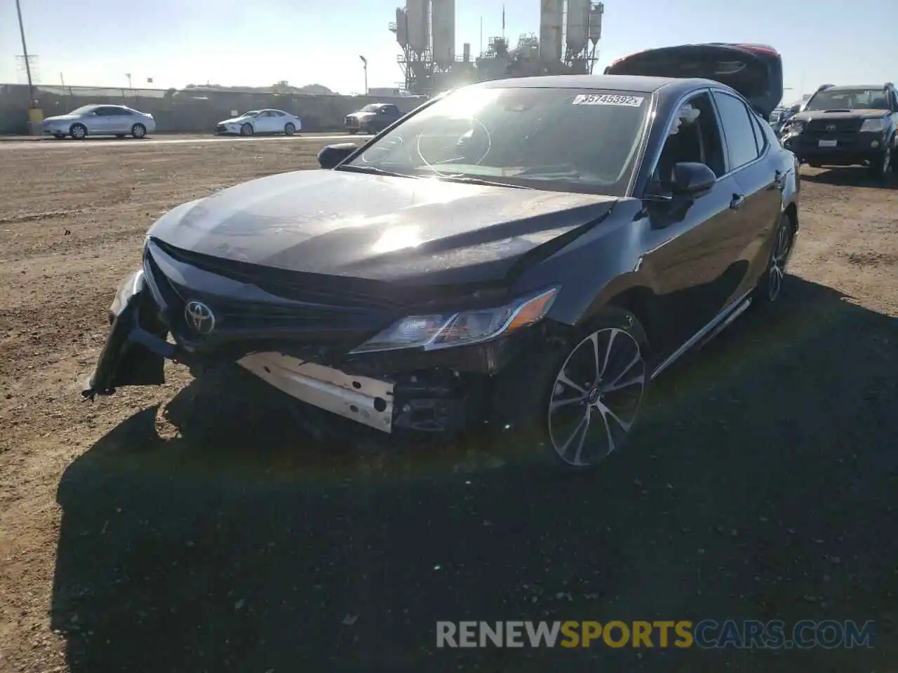 2 Photograph of a damaged car 4T1B11HK0KU728958 TOYOTA CAMRY 2019