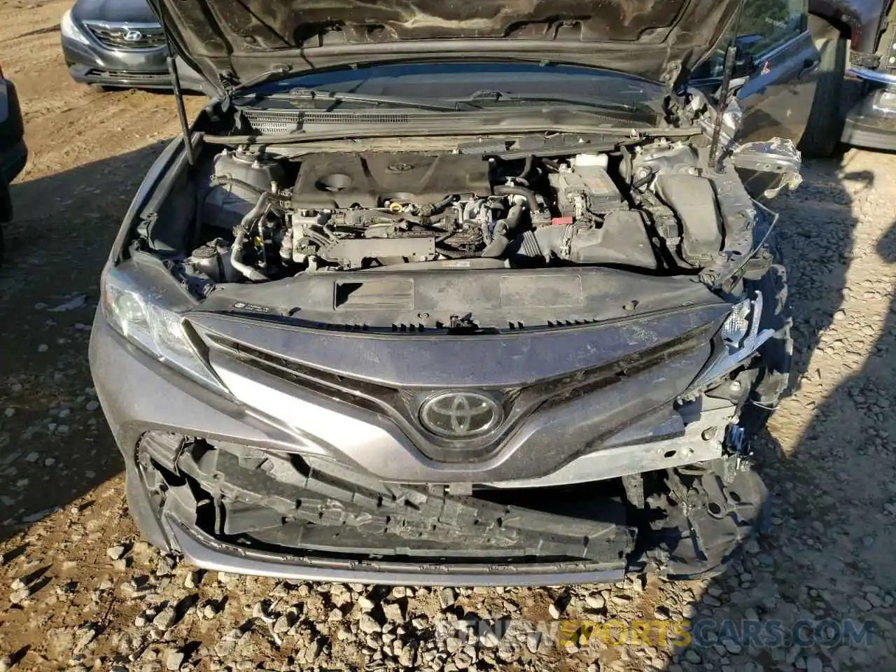 7 Photograph of a damaged car 4T1B11HK0KU729799 TOYOTA CAMRY 2019