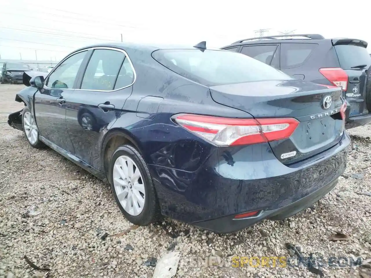 3 Photograph of a damaged car 4T1B11HK0KU731357 TOYOTA CAMRY 2019