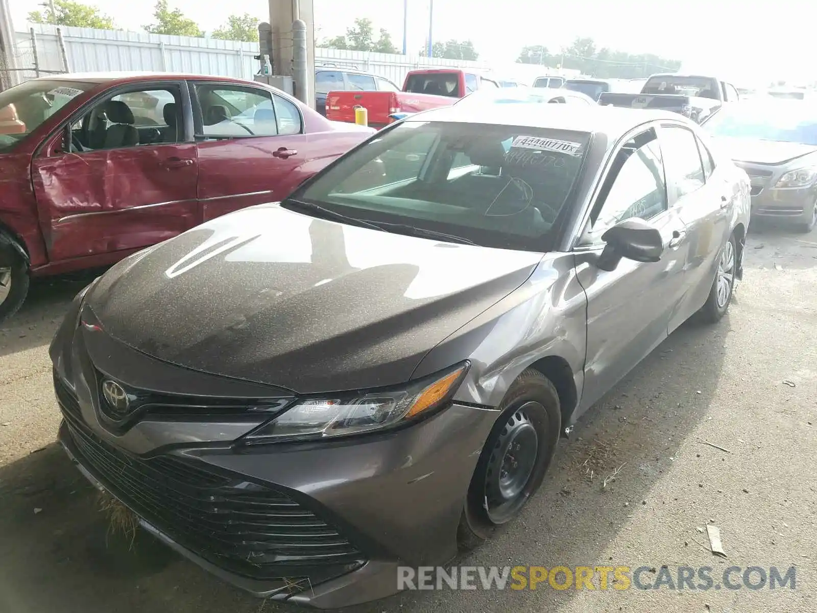 2 Photograph of a damaged car 4T1B11HK0KU731553 TOYOTA CAMRY 2019