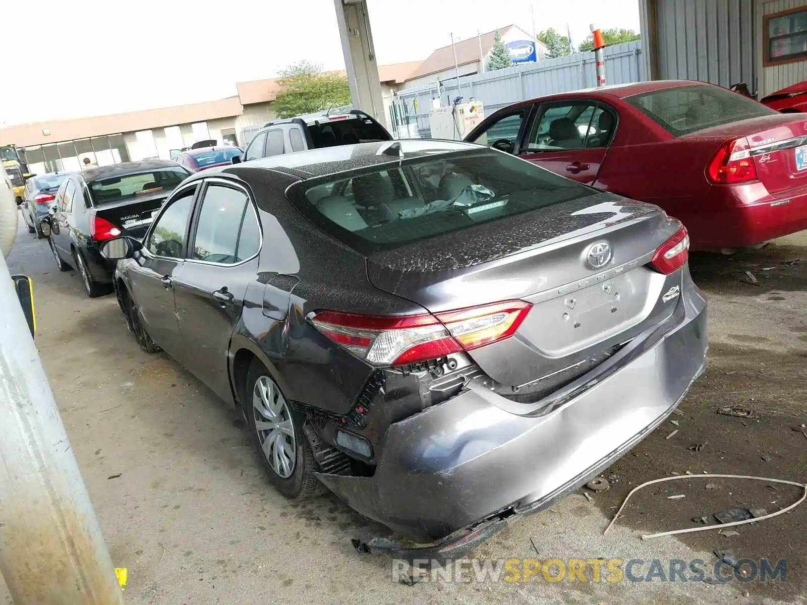 3 Photograph of a damaged car 4T1B11HK0KU731553 TOYOTA CAMRY 2019