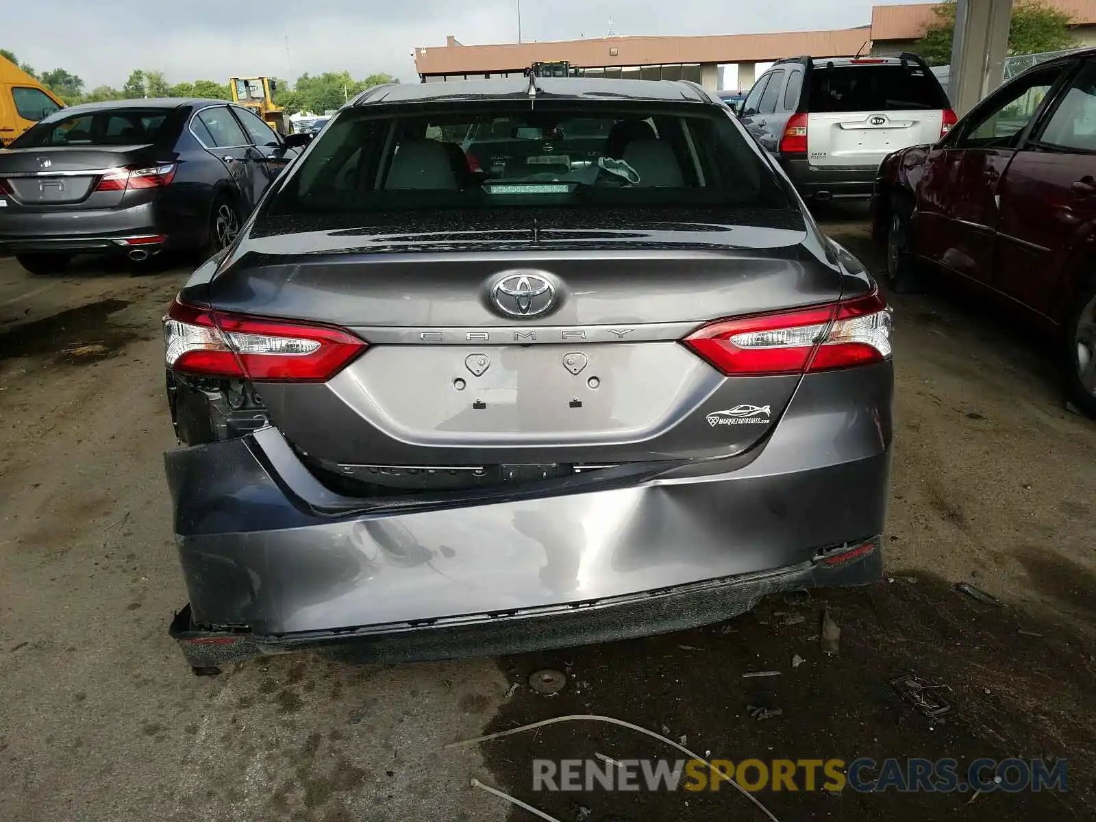 9 Photograph of a damaged car 4T1B11HK0KU731553 TOYOTA CAMRY 2019