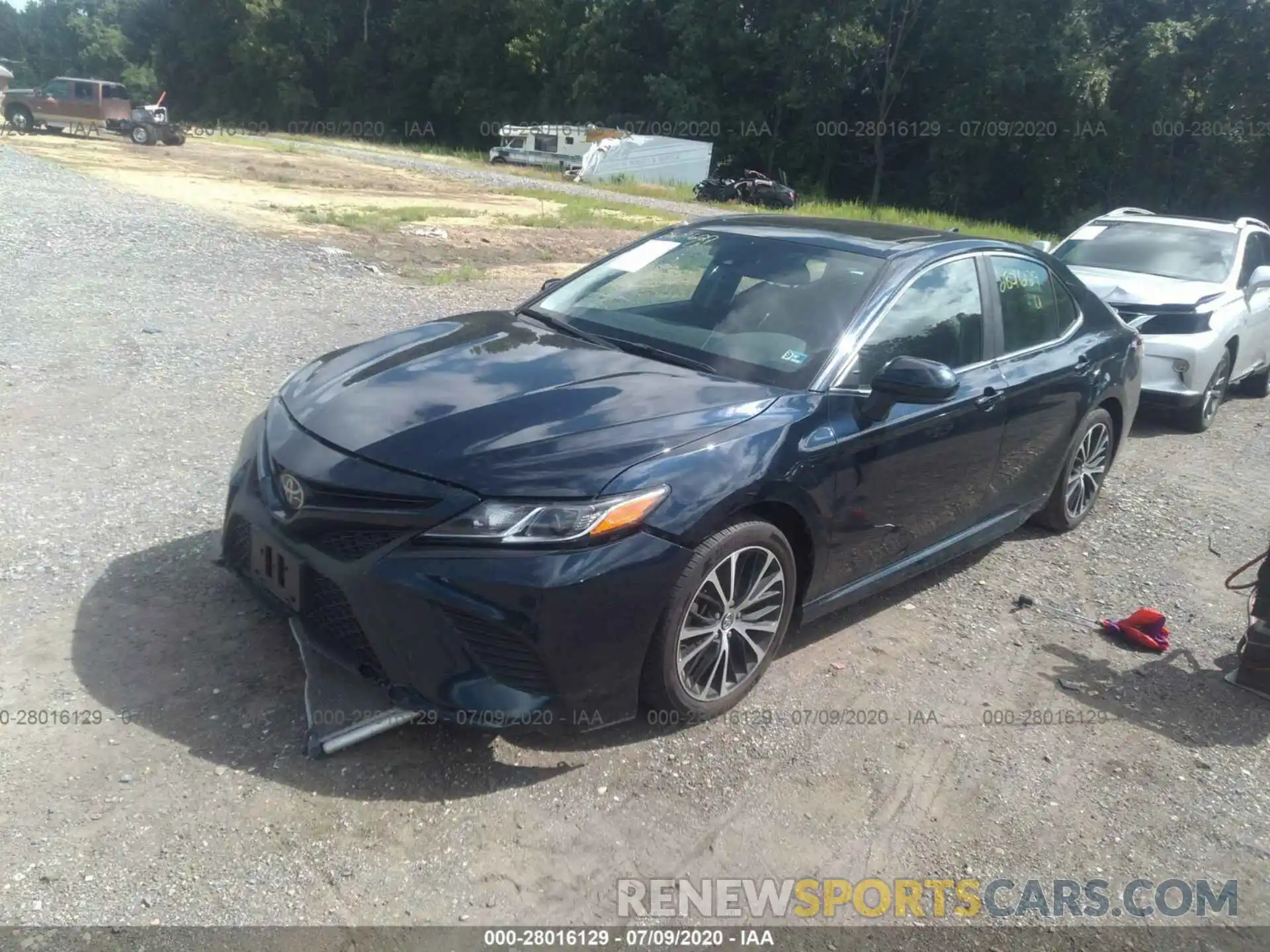 2 Photograph of a damaged car 4T1B11HK0KU734310 TOYOTA CAMRY 2019