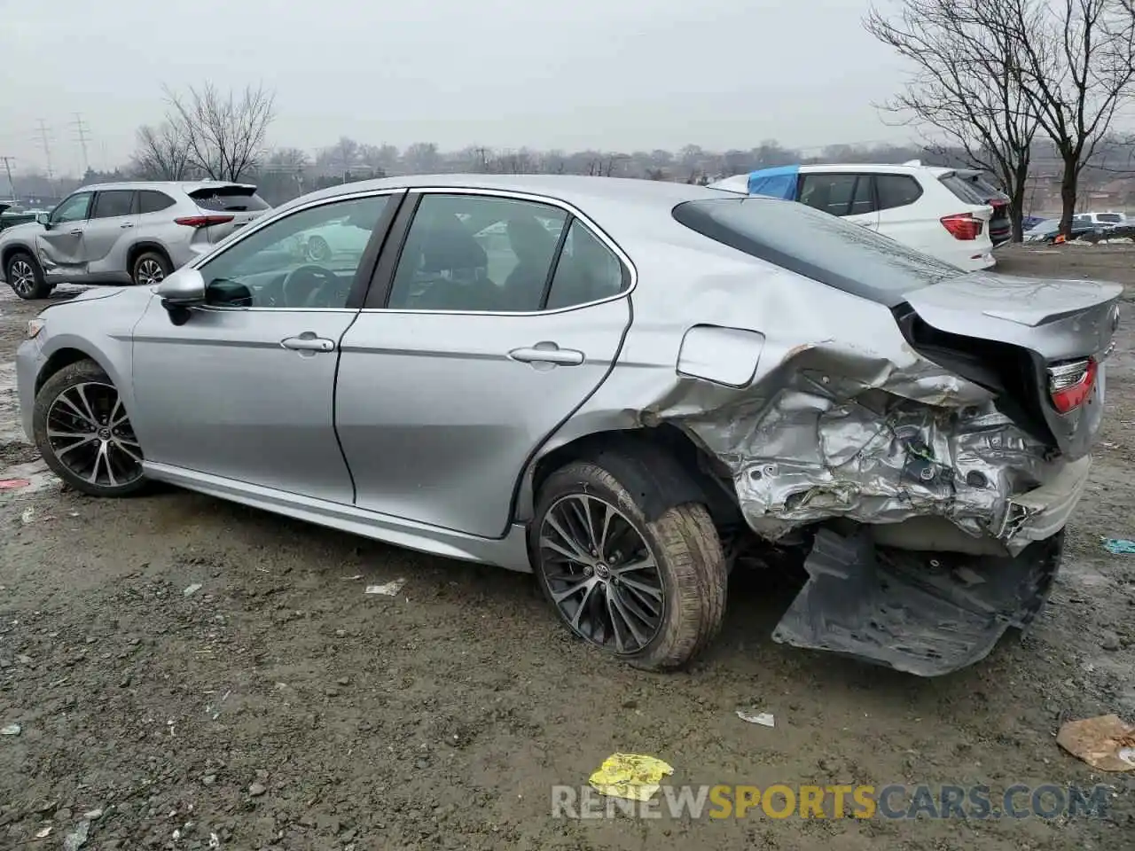 2 Photograph of a damaged car 4T1B11HK0KU736767 TOYOTA CAMRY 2019