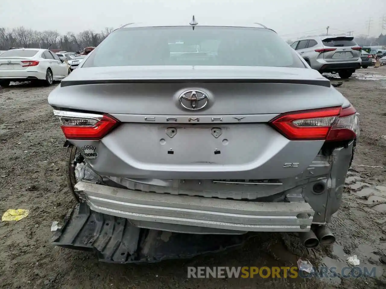 6 Photograph of a damaged car 4T1B11HK0KU736767 TOYOTA CAMRY 2019