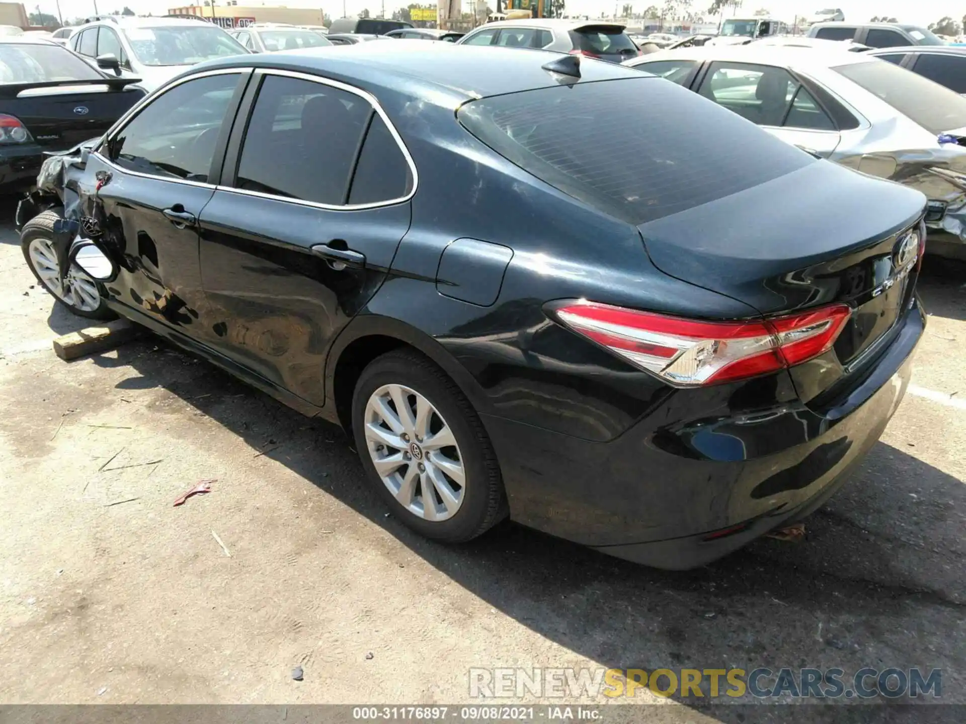 3 Photograph of a damaged car 4T1B11HK0KU738048 TOYOTA CAMRY 2019