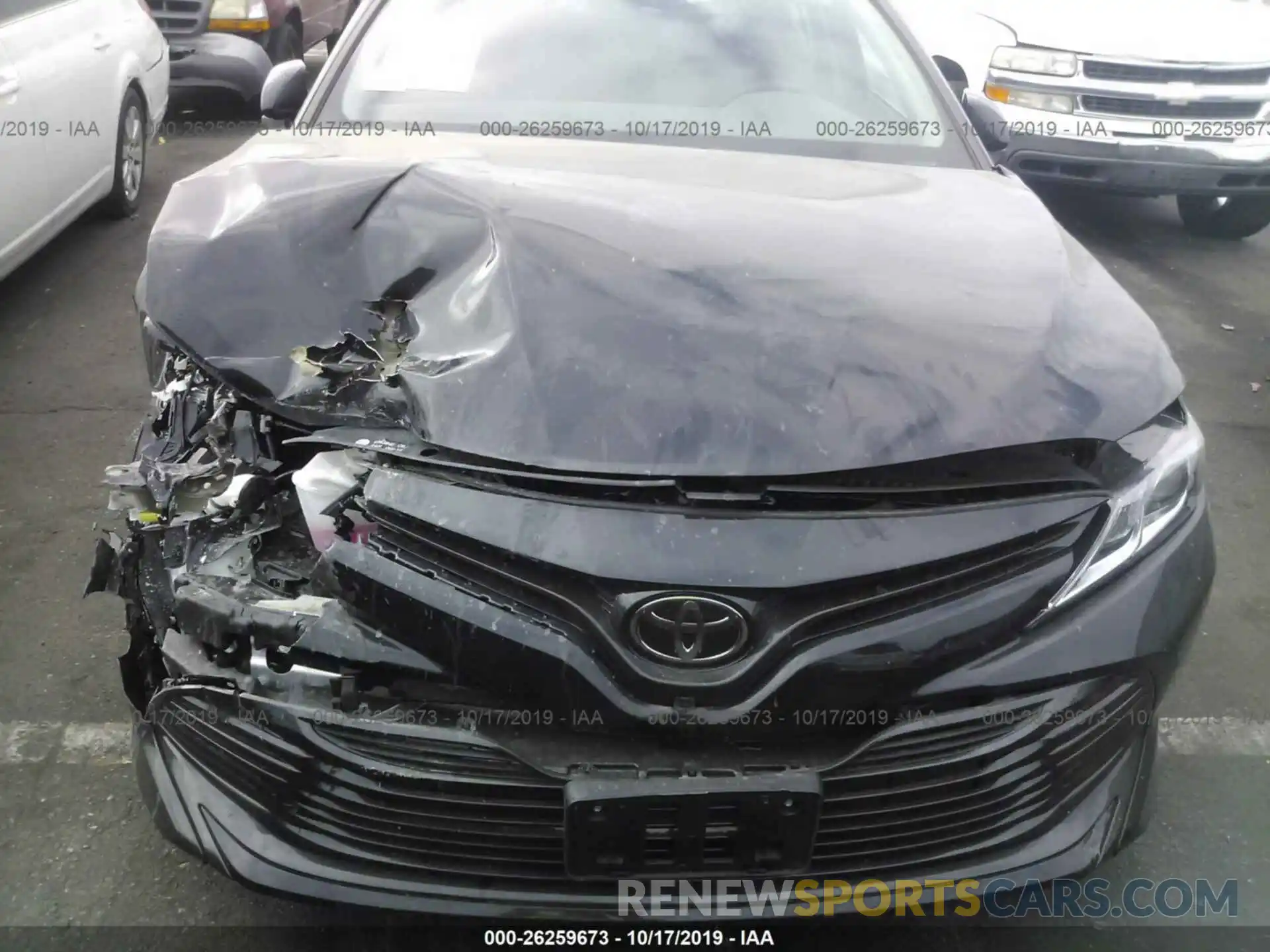 6 Photograph of a damaged car 4T1B11HK0KU738552 TOYOTA CAMRY 2019