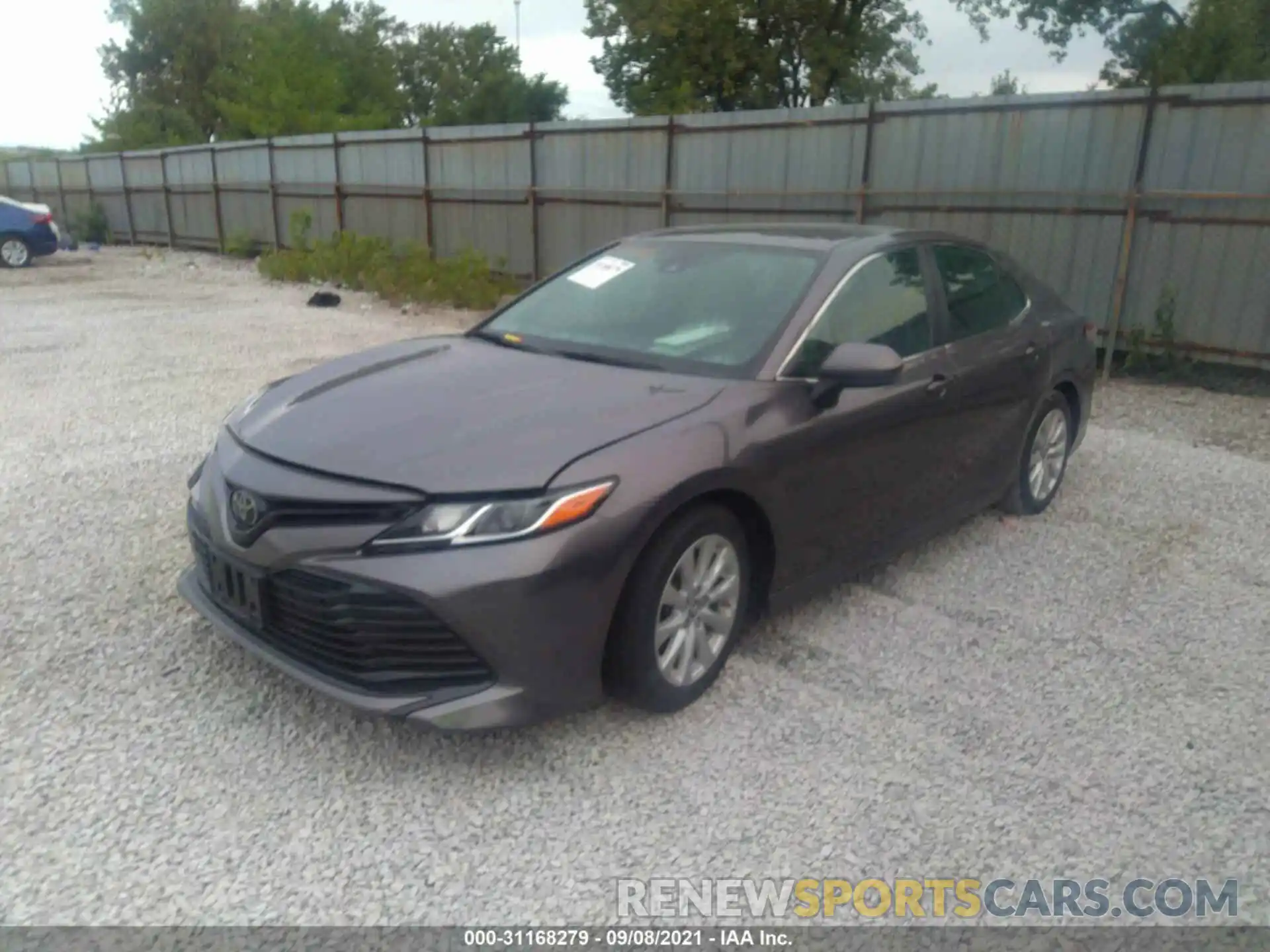 2 Photograph of a damaged car 4T1B11HK0KU738633 TOYOTA CAMRY 2019