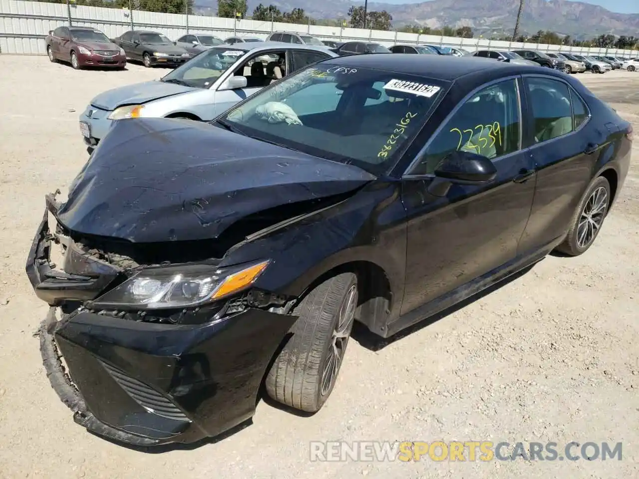 2 Photograph of a damaged car 4T1B11HK0KU740902 TOYOTA CAMRY 2019