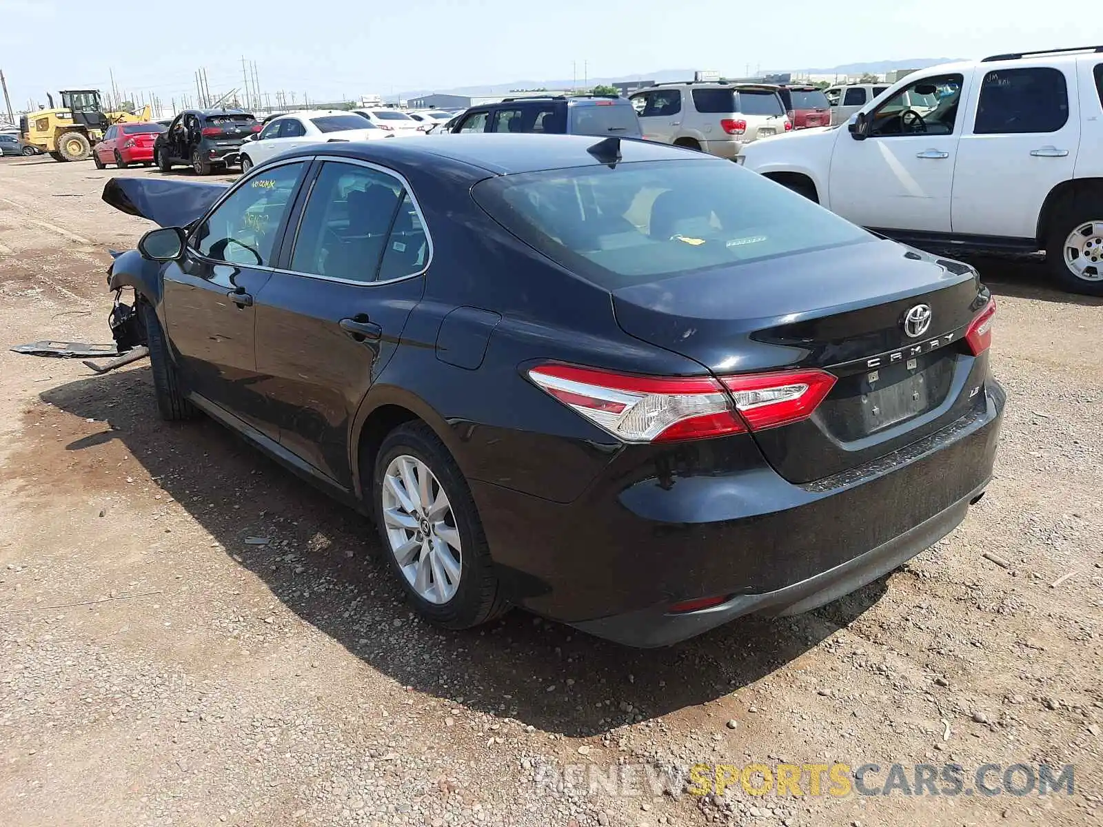 3 Photograph of a damaged car 4T1B11HK0KU741175 TOYOTA CAMRY 2019