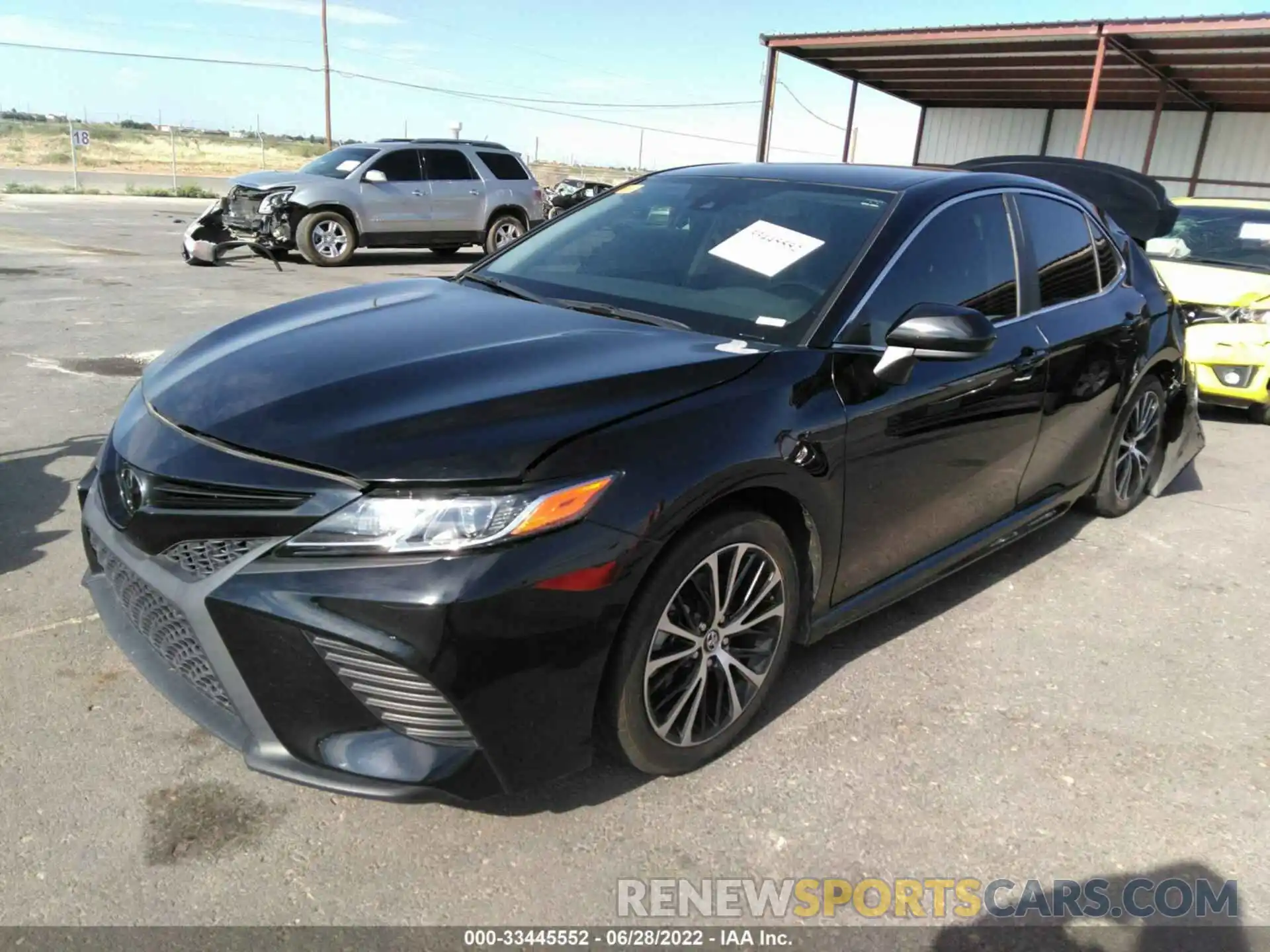 2 Photograph of a damaged car 4T1B11HK0KU741676 TOYOTA CAMRY 2019