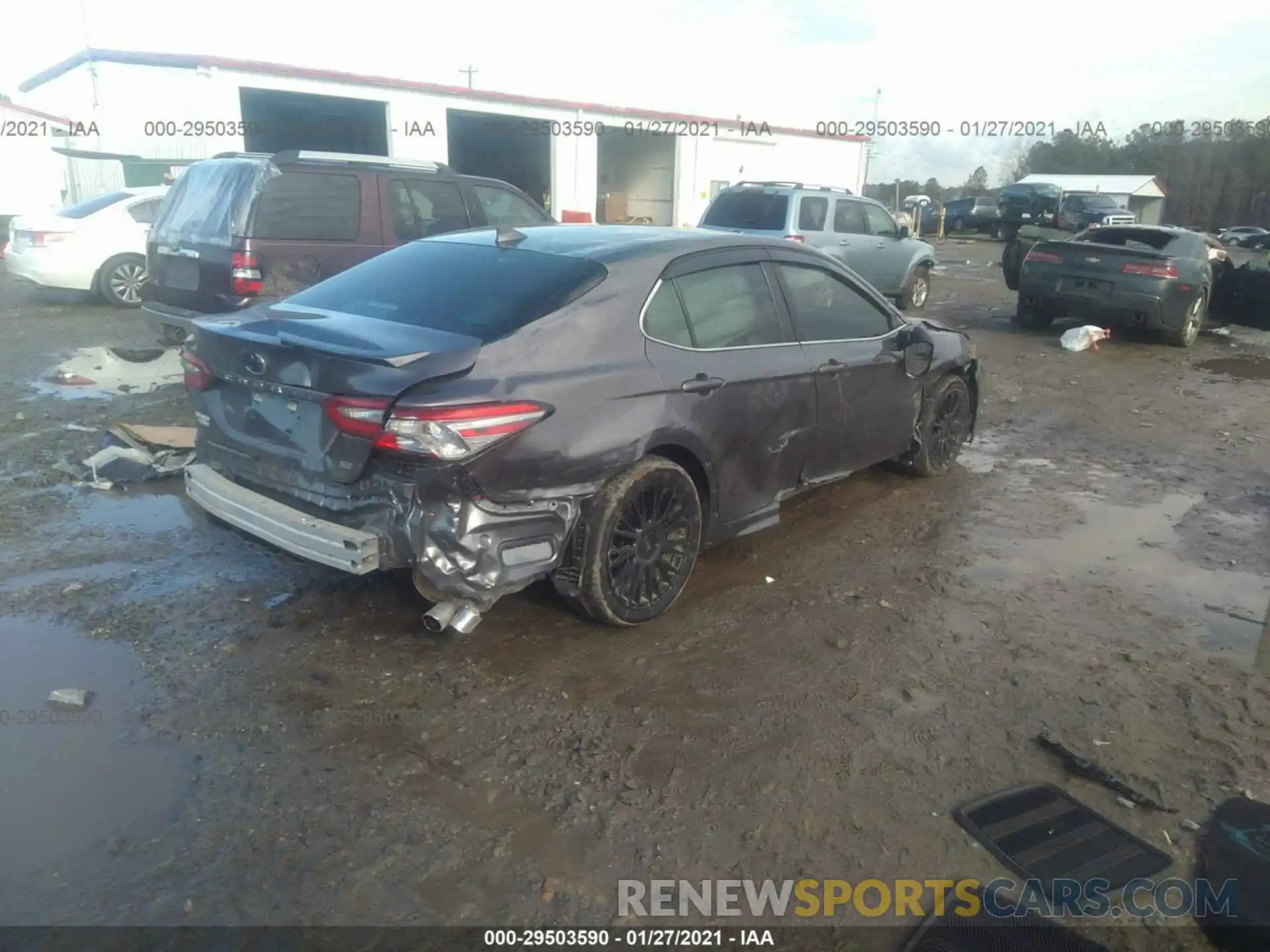 4 Photograph of a damaged car 4T1B11HK0KU742259 TOYOTA CAMRY 2019