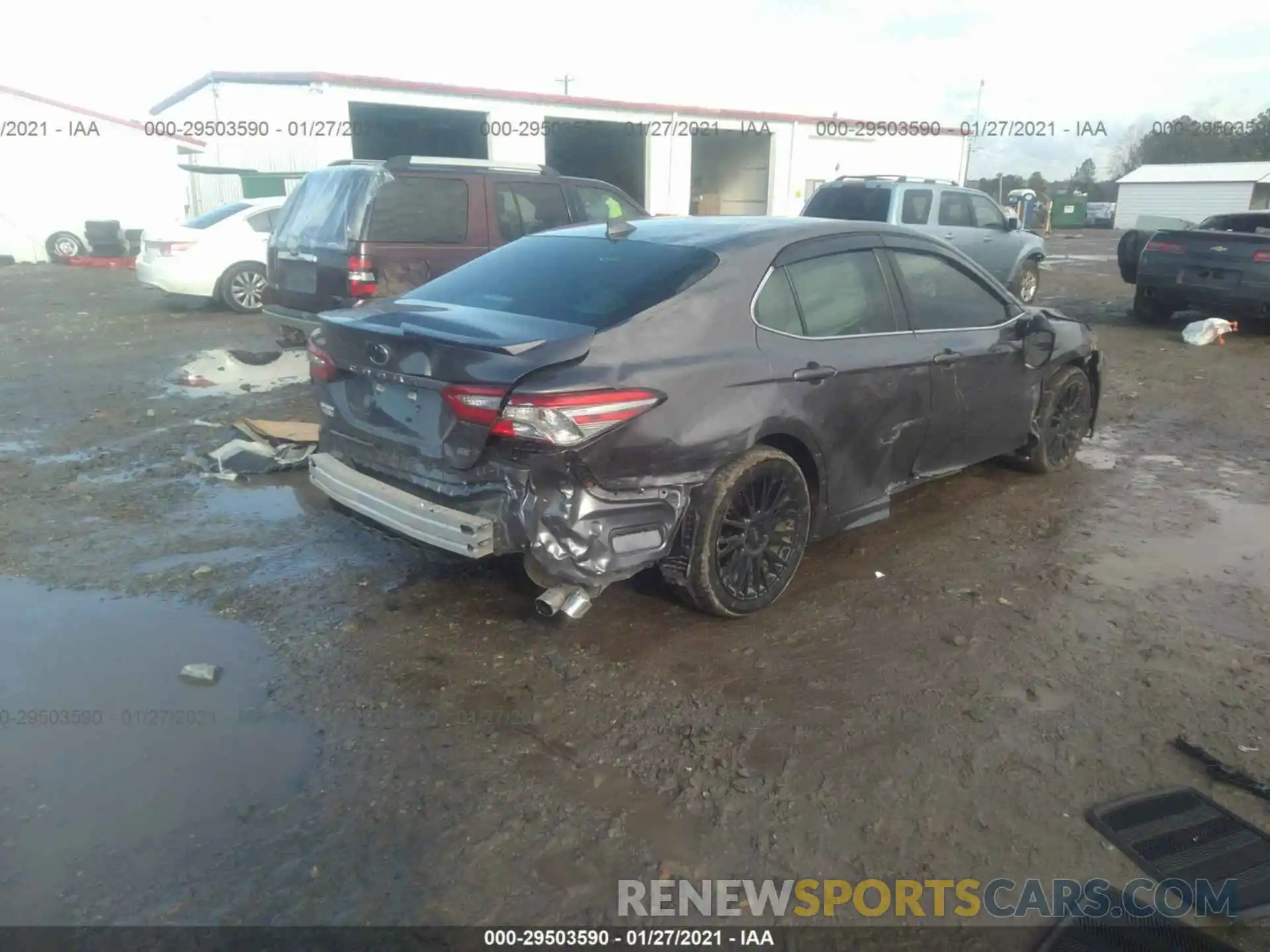 6 Photograph of a damaged car 4T1B11HK0KU742259 TOYOTA CAMRY 2019