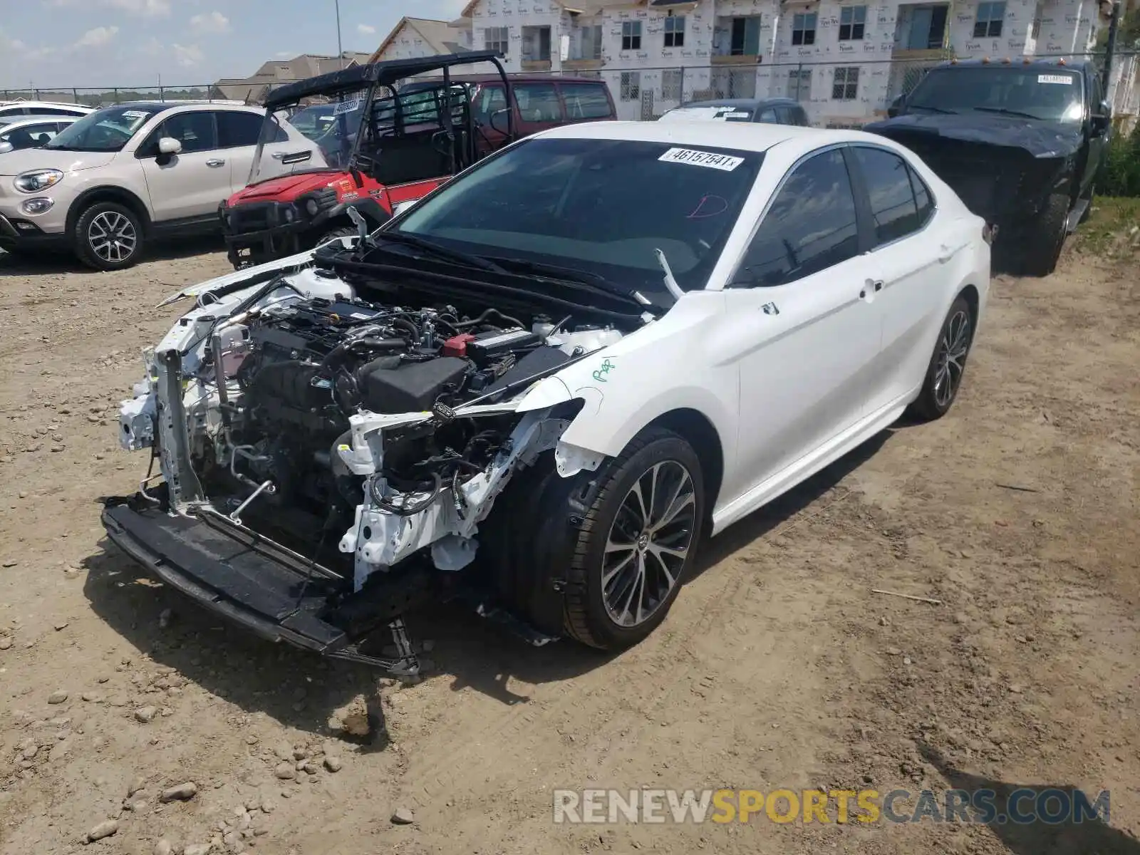 2 Photograph of a damaged car 4T1B11HK0KU745517 TOYOTA CAMRY 2019