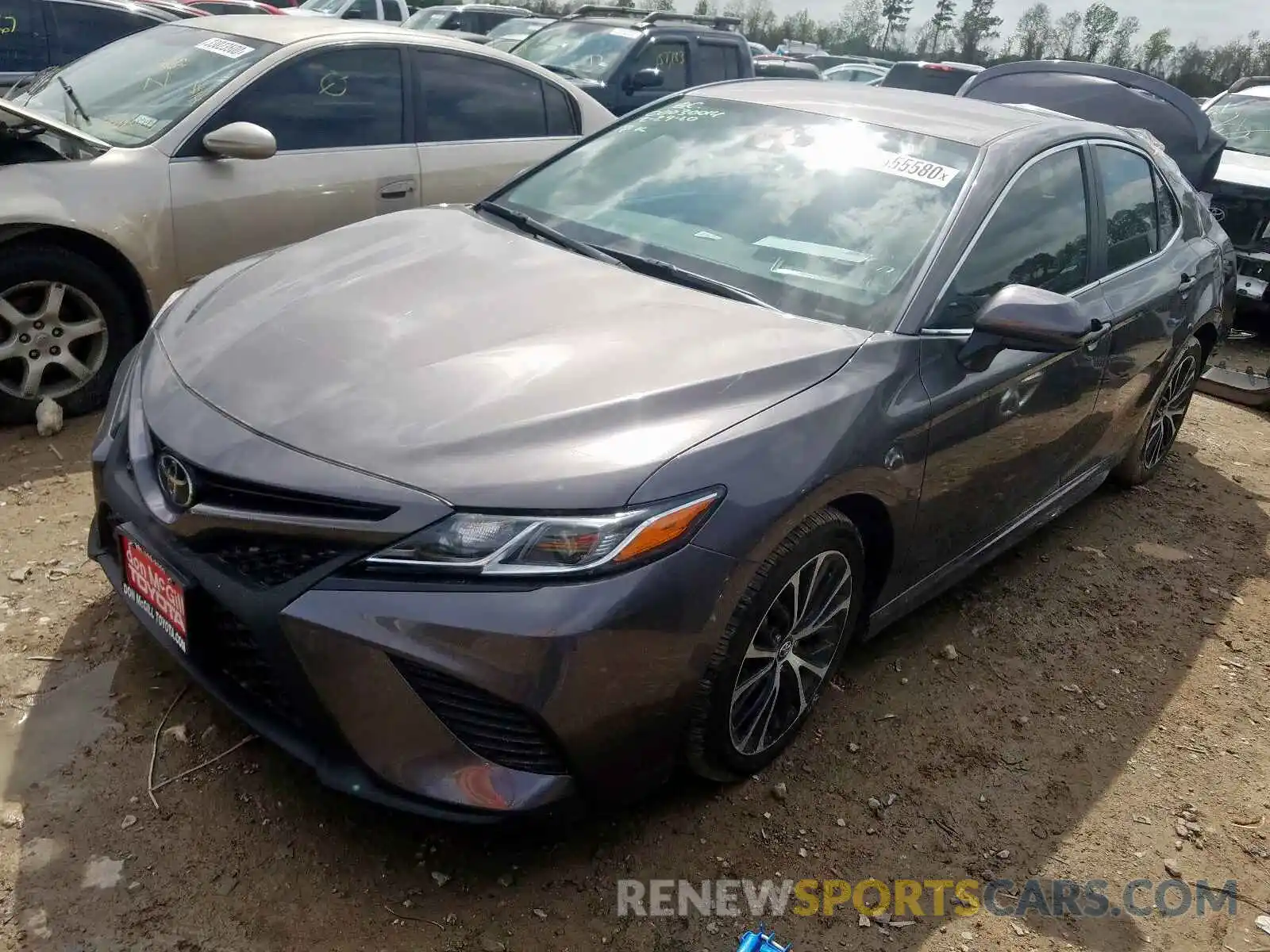 2 Photograph of a damaged car 4T1B11HK0KU745579 TOYOTA CAMRY 2019