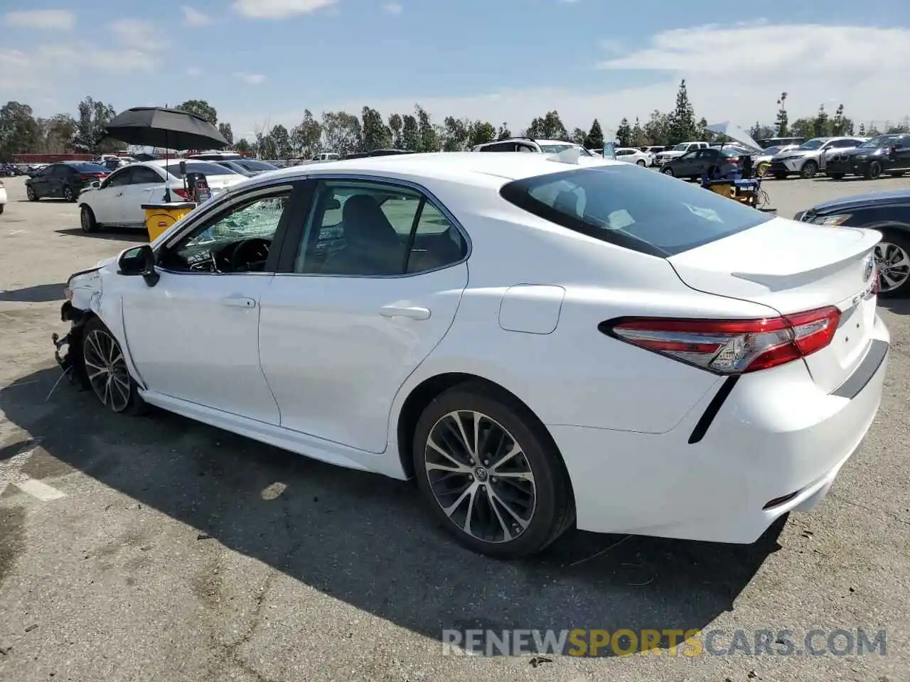 2 Photograph of a damaged car 4T1B11HK0KU745730 TOYOTA CAMRY 2019