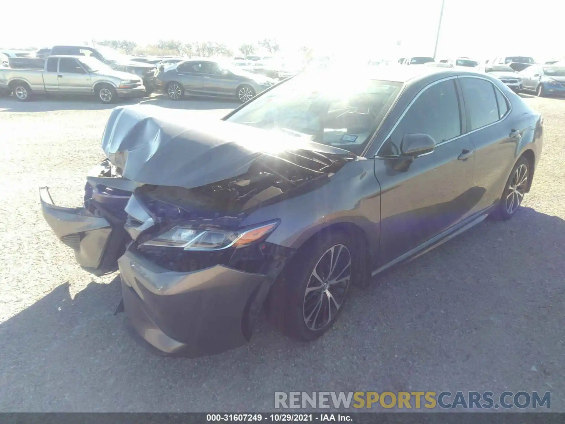 2 Photograph of a damaged car 4T1B11HK0KU750832 TOYOTA CAMRY 2019