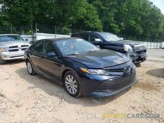 1 Photograph of a damaged car 4T1B11HK0KU751642 TOYOTA CAMRY 2019