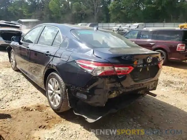 3 Photograph of a damaged car 4T1B11HK0KU751642 TOYOTA CAMRY 2019