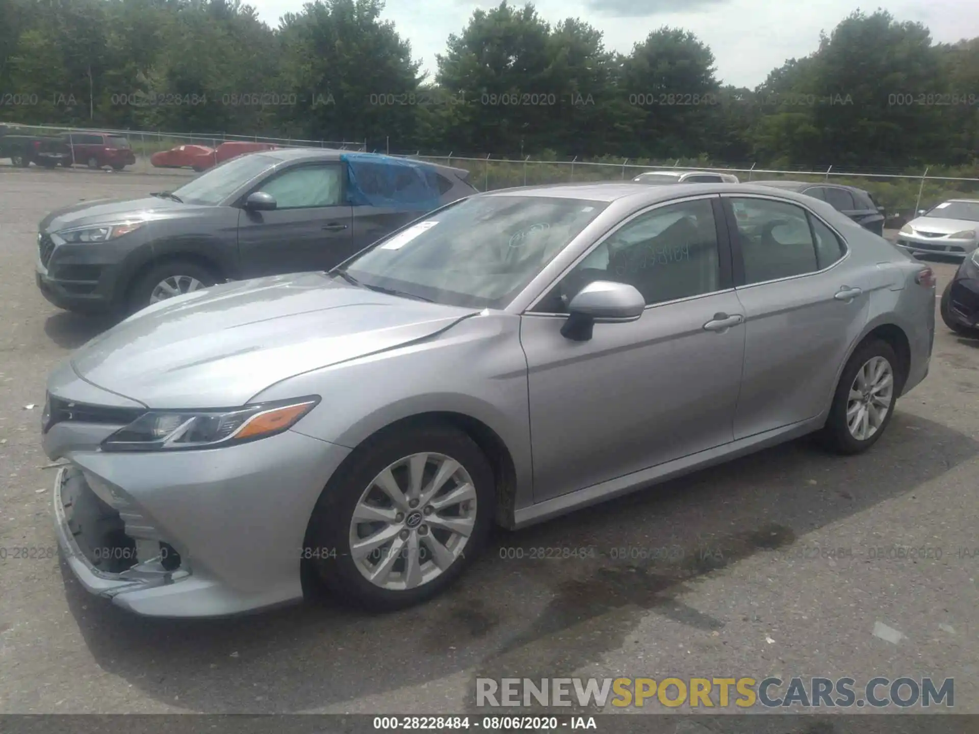 2 Photograph of a damaged car 4T1B11HK0KU752032 TOYOTA CAMRY 2019