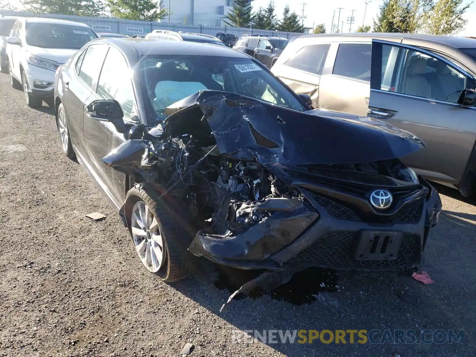 1 Photograph of a damaged car 4T1B11HK0KU754444 TOYOTA CAMRY 2019