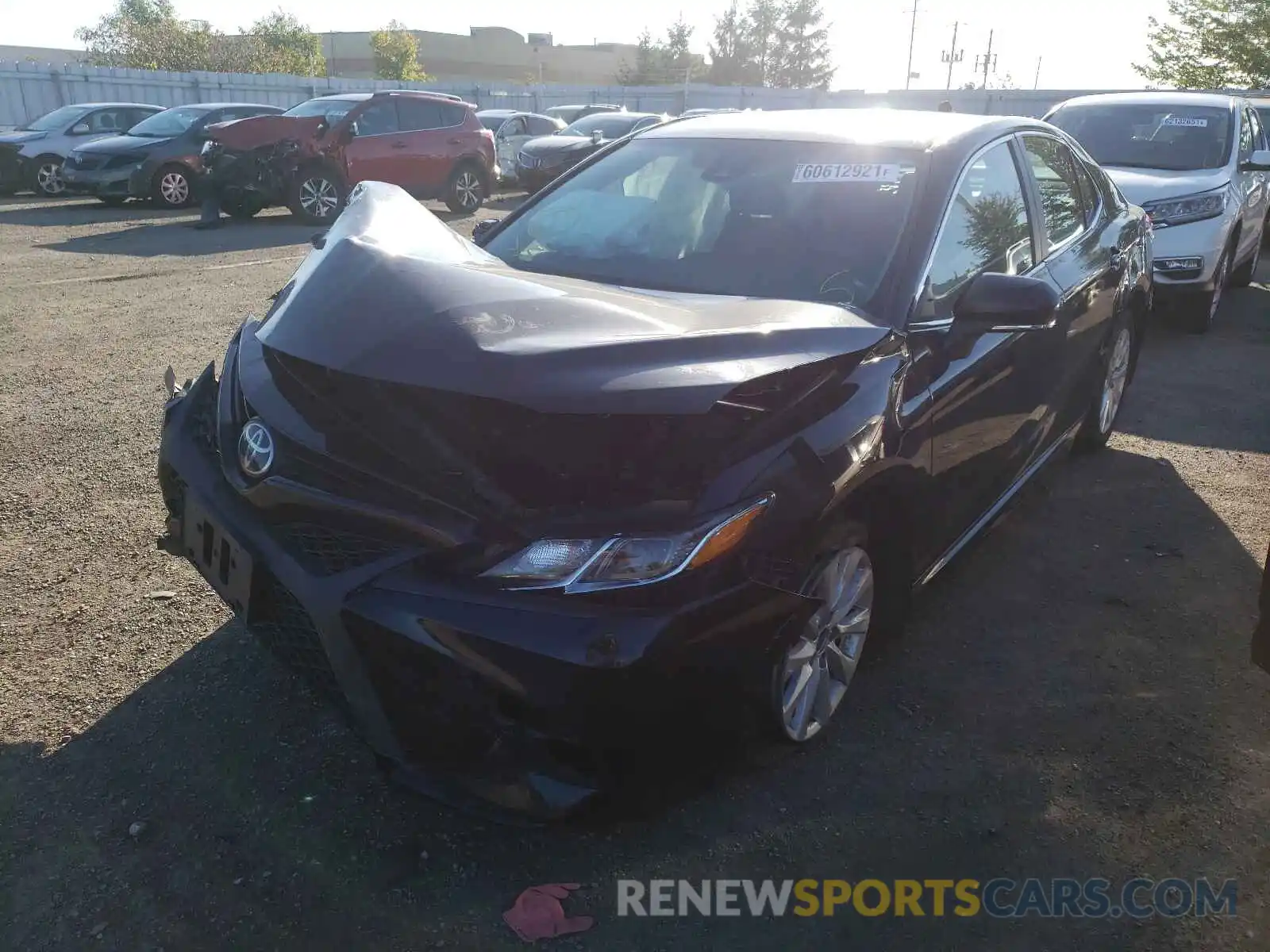 2 Photograph of a damaged car 4T1B11HK0KU754444 TOYOTA CAMRY 2019