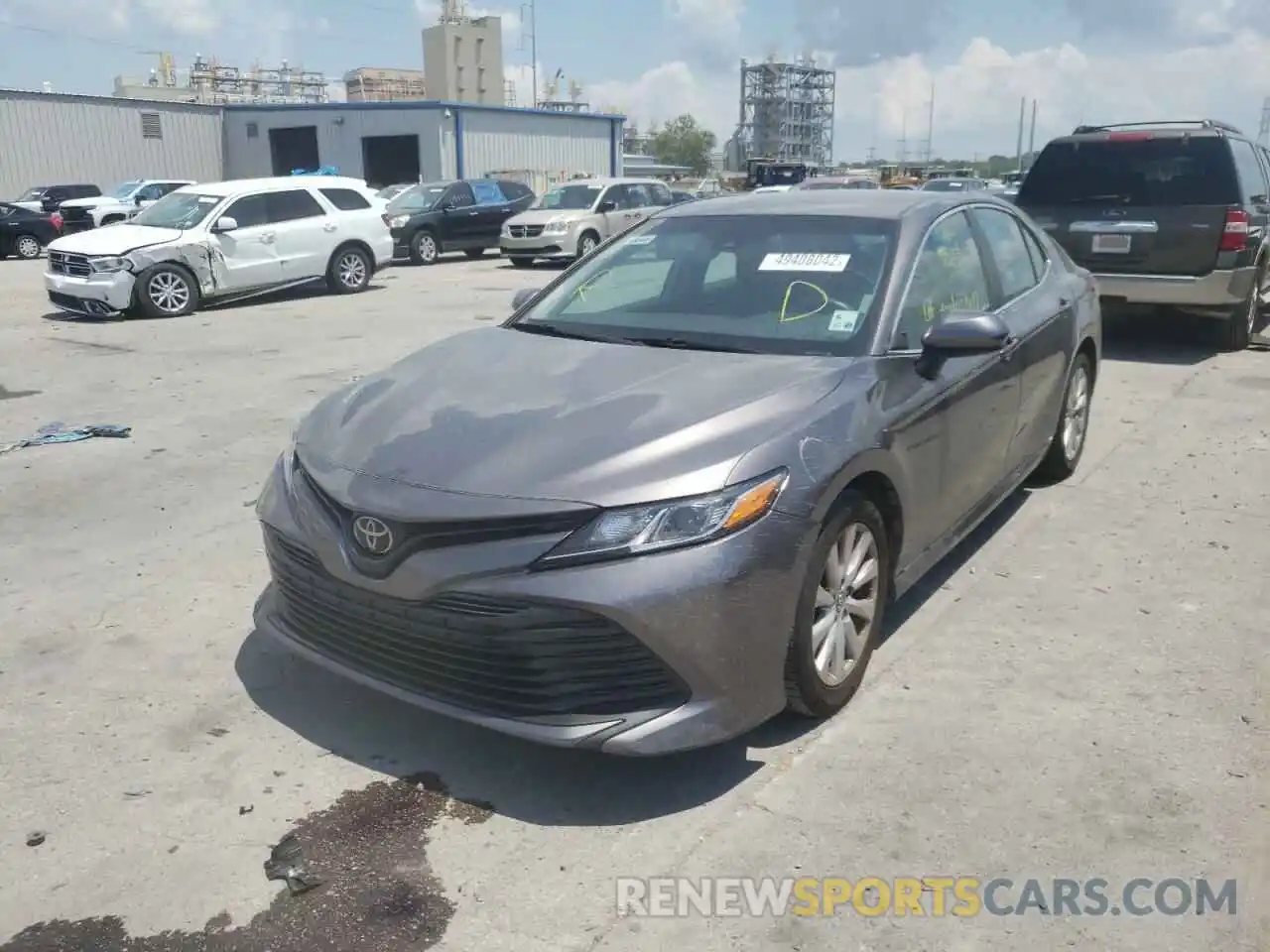 2 Photograph of a damaged car 4T1B11HK0KU755156 TOYOTA CAMRY 2019