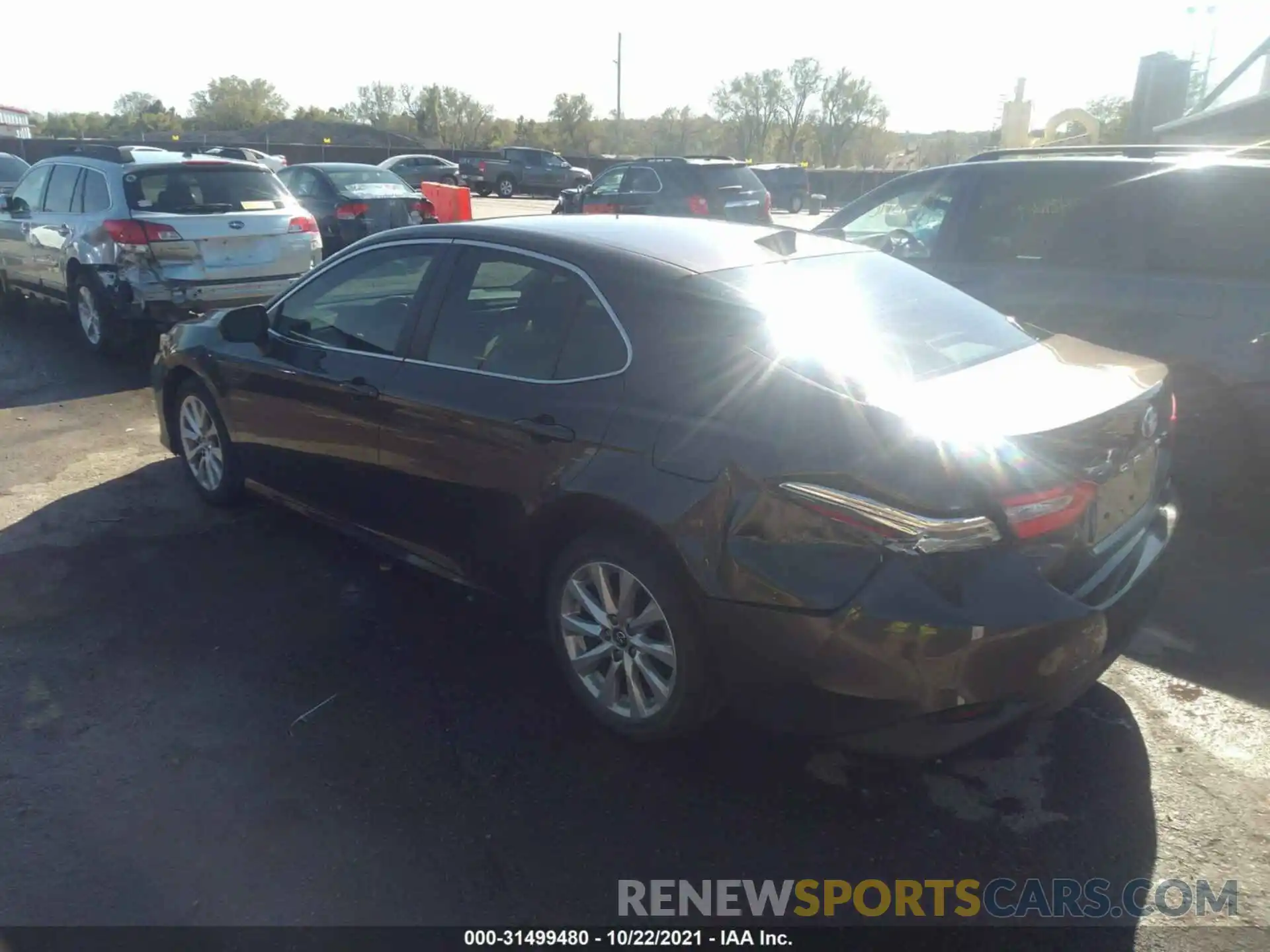 3 Photograph of a damaged car 4T1B11HK0KU755738 TOYOTA CAMRY 2019