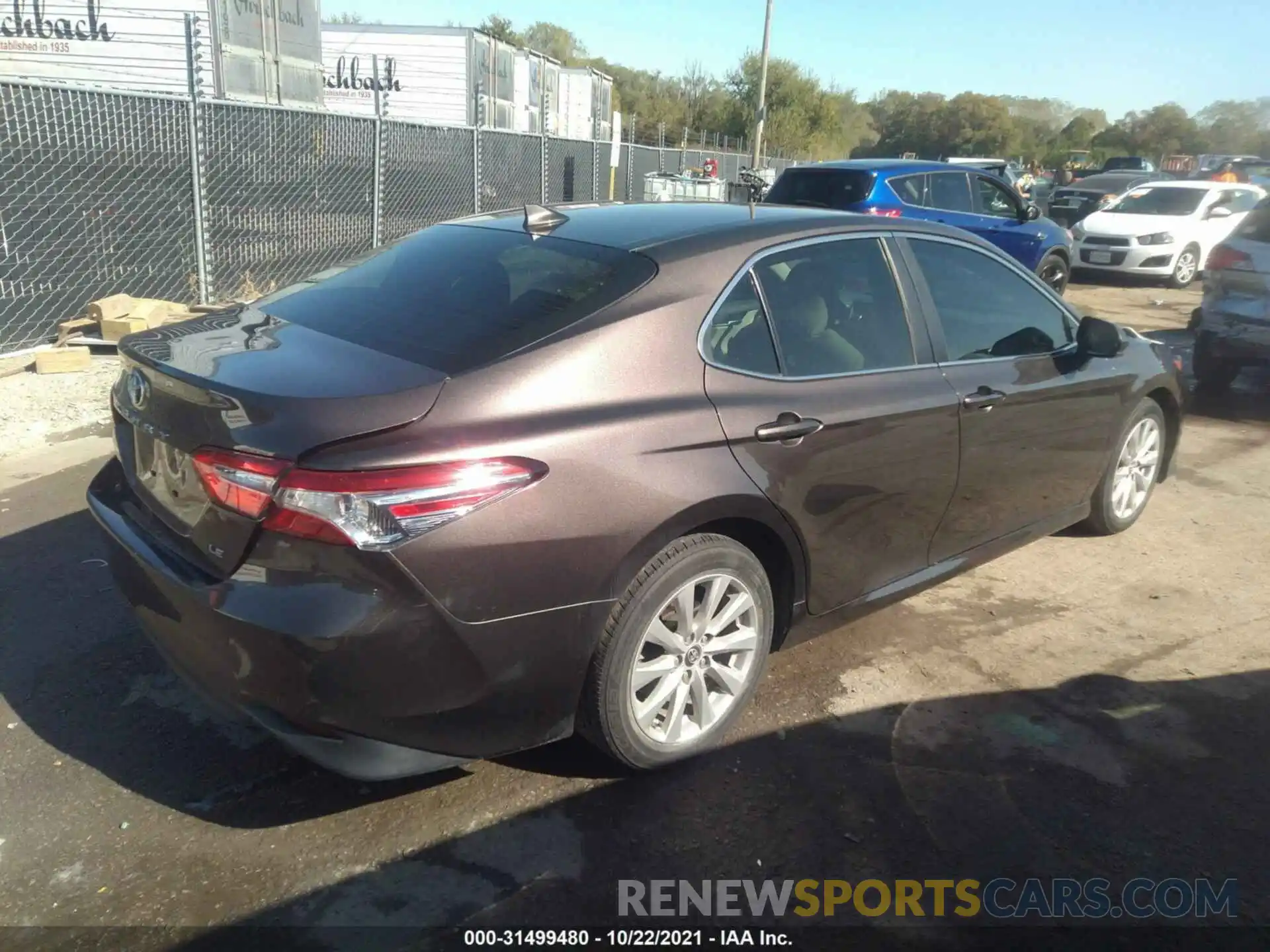 4 Photograph of a damaged car 4T1B11HK0KU755738 TOYOTA CAMRY 2019