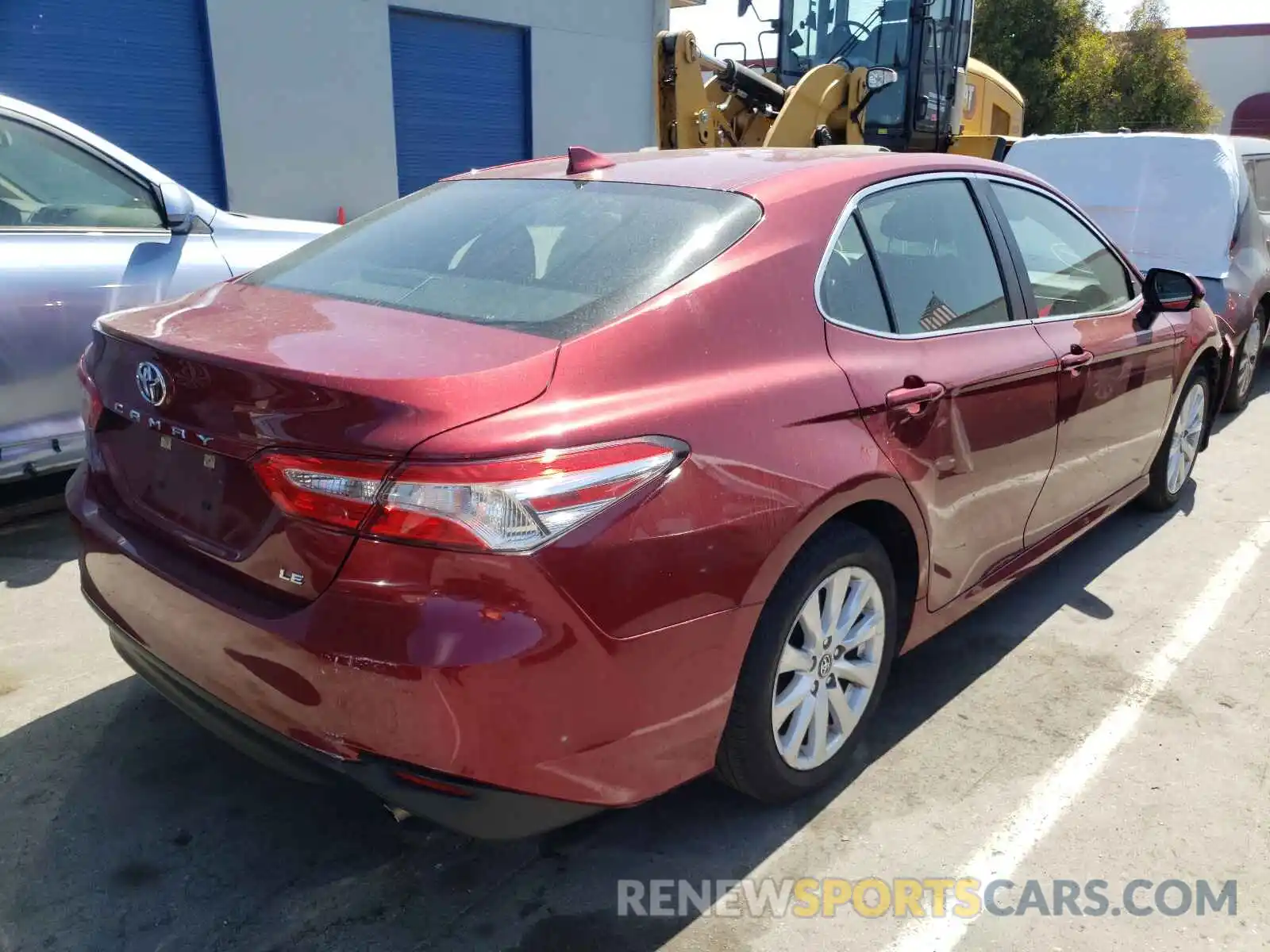 4 Photograph of a damaged car 4T1B11HK0KU755805 TOYOTA CAMRY 2019