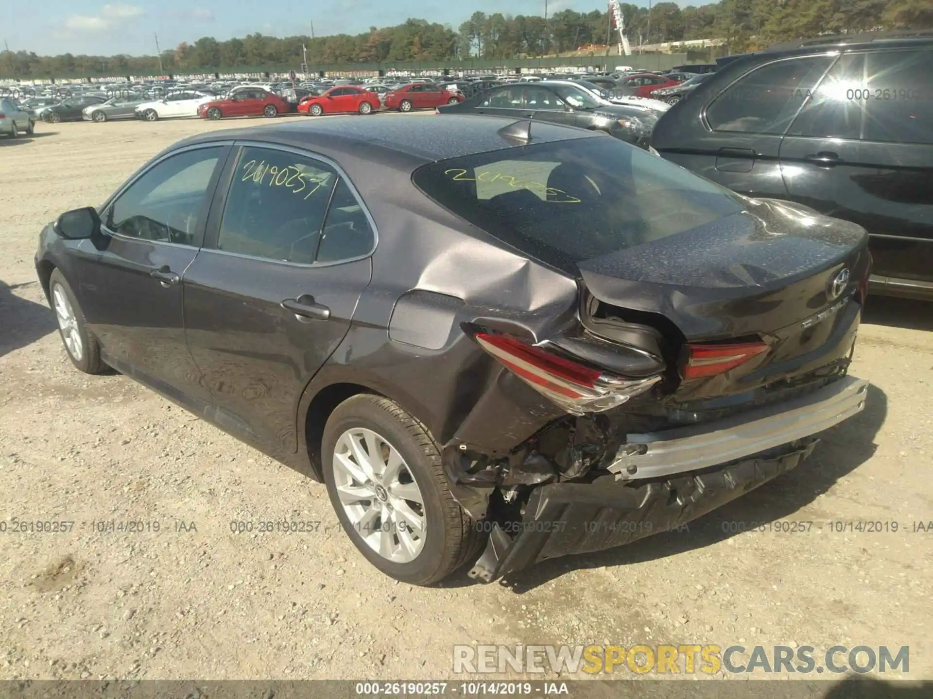 3 Photograph of a damaged car 4T1B11HK0KU758848 TOYOTA CAMRY 2019