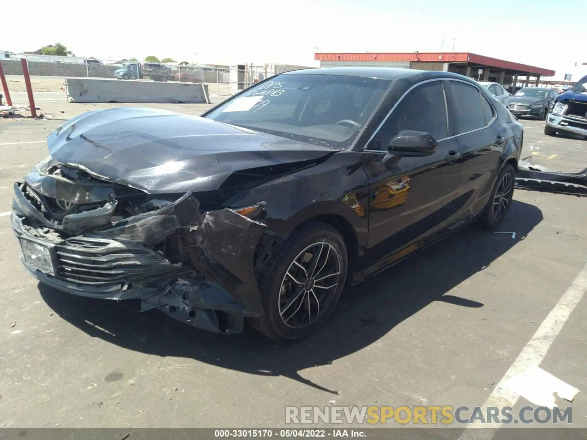 2 Photograph of a damaged car 4T1B11HK0KU759045 TOYOTA CAMRY 2019